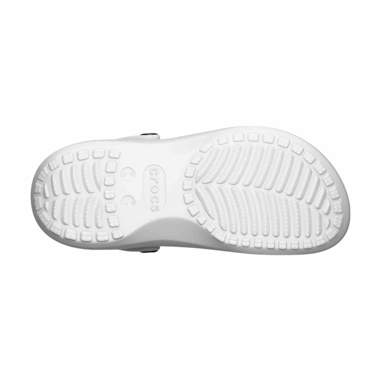 Classic Platform Women White Clogs