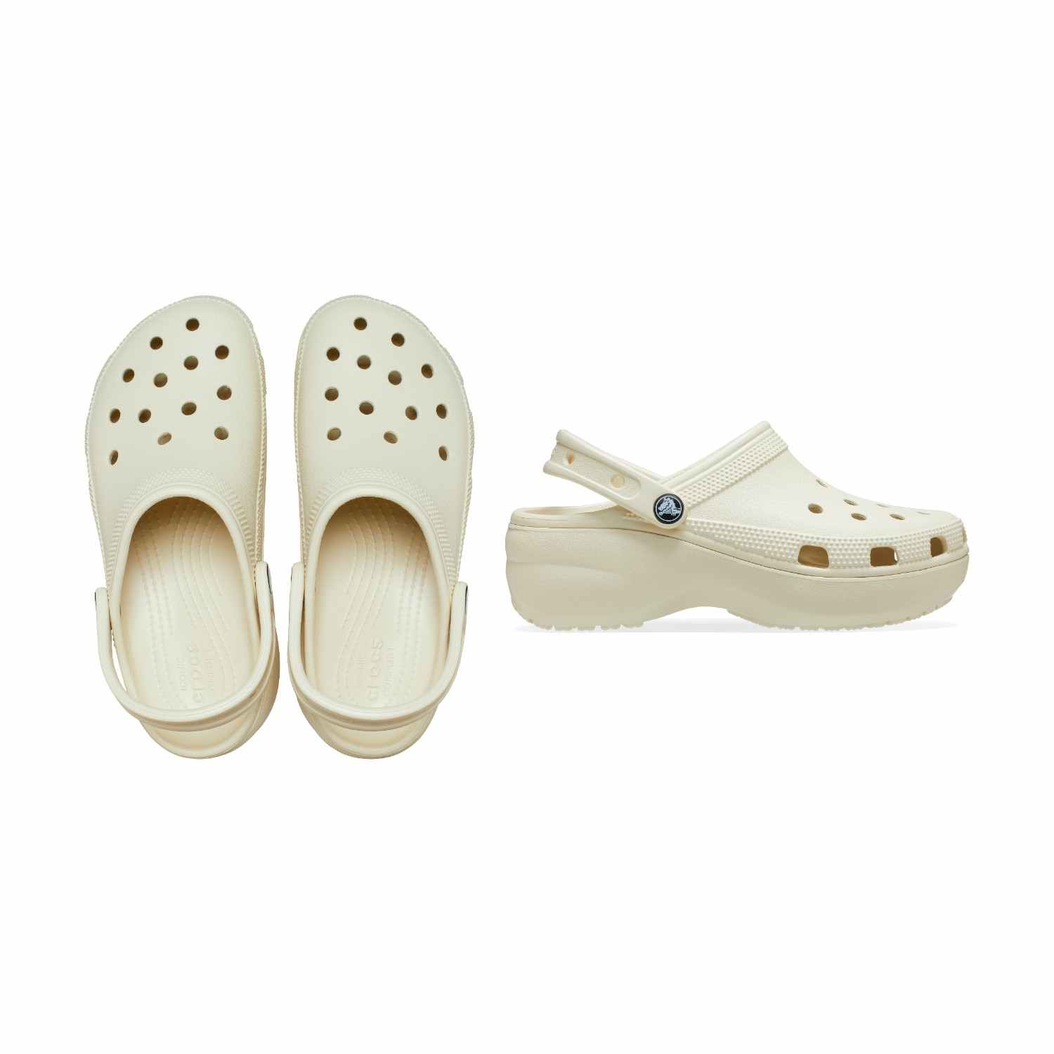 Classic Platform Women Bone Clogs
