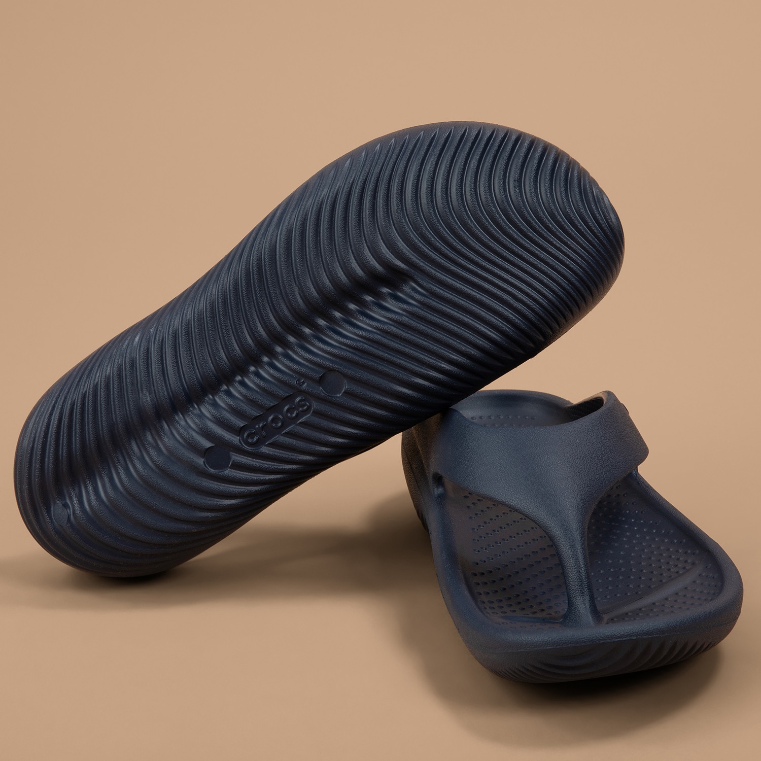 Women Classic Flip Flops Navy Blue