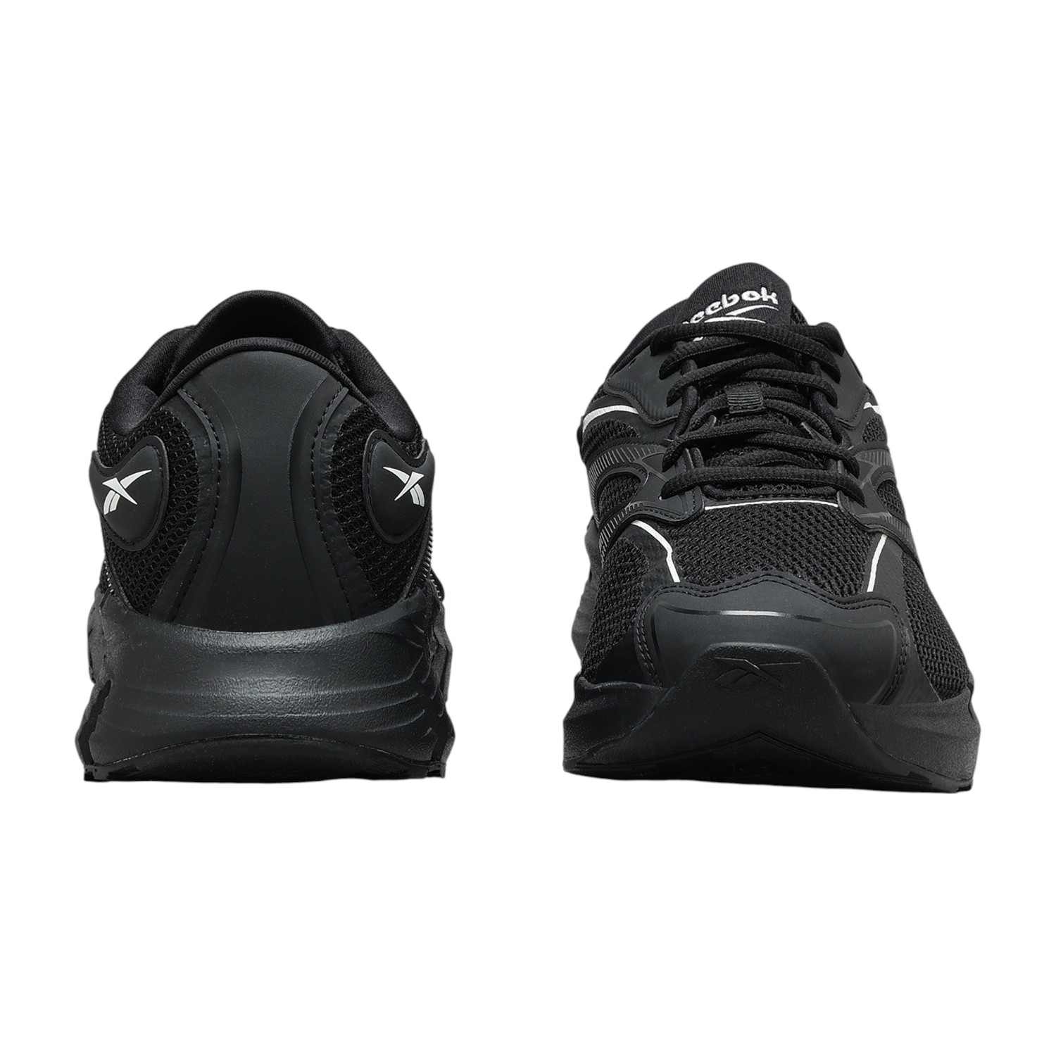 Men Black Reebok Zig Hypnotica Sneakers