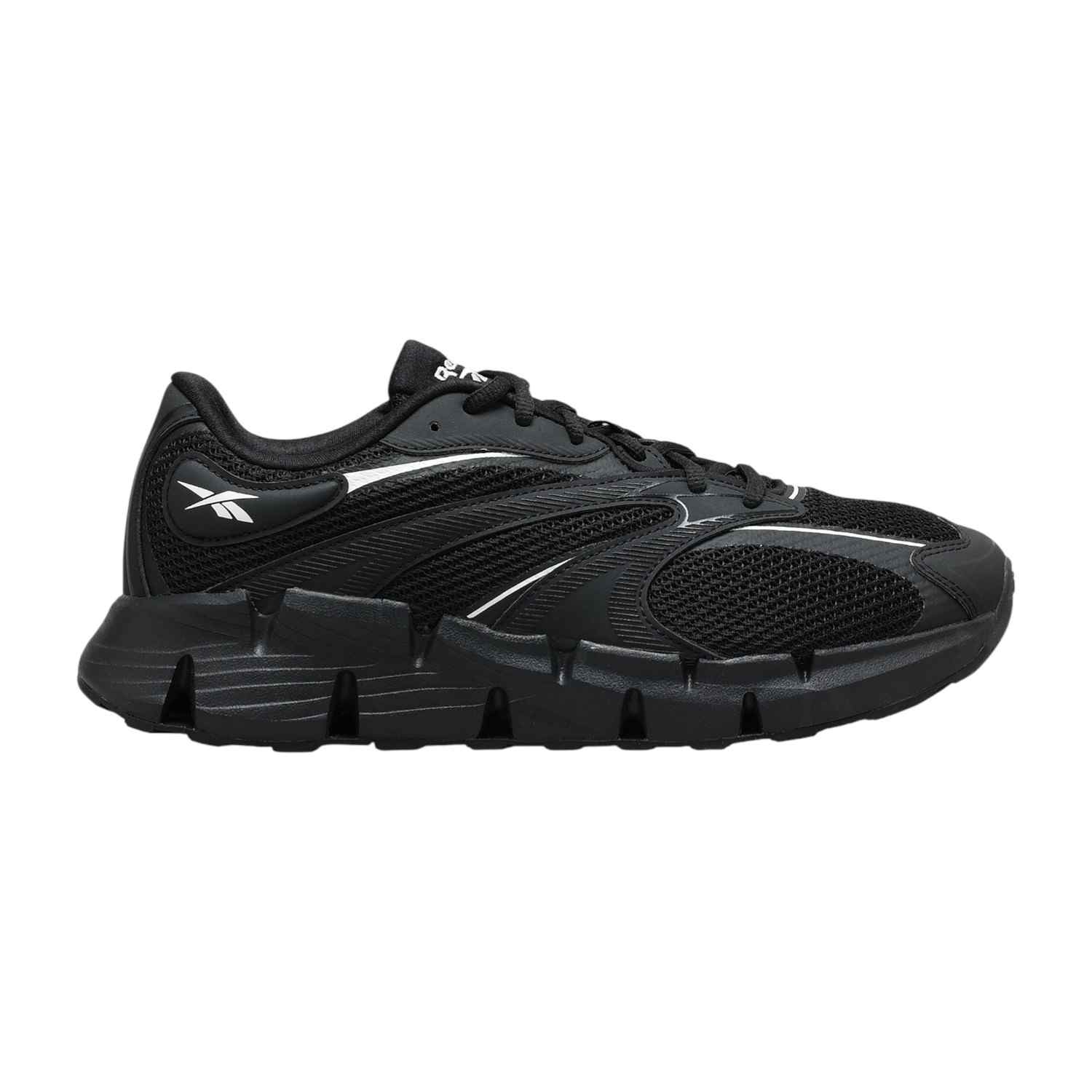 Men Black Reebok Zig Hypnotica Sneakers