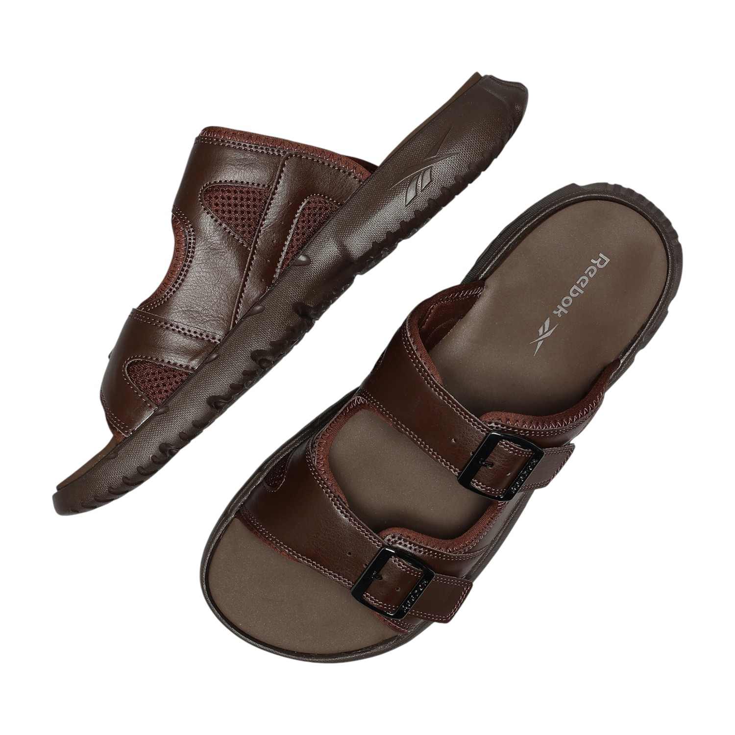 Men Brown Atlas Slide - Men Brown Sandals & Slippers