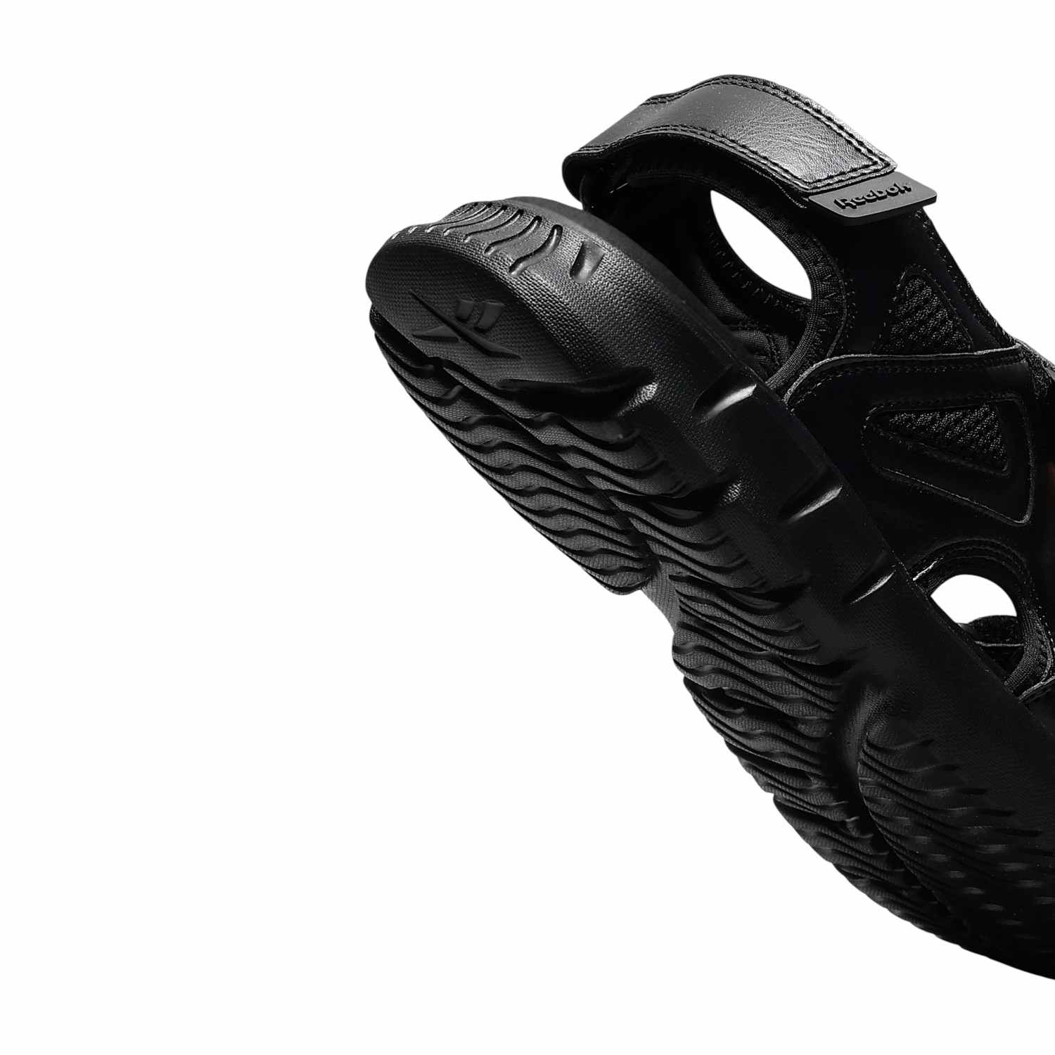 Men Black Eros Sandal - Men Black Sandals & Slippers