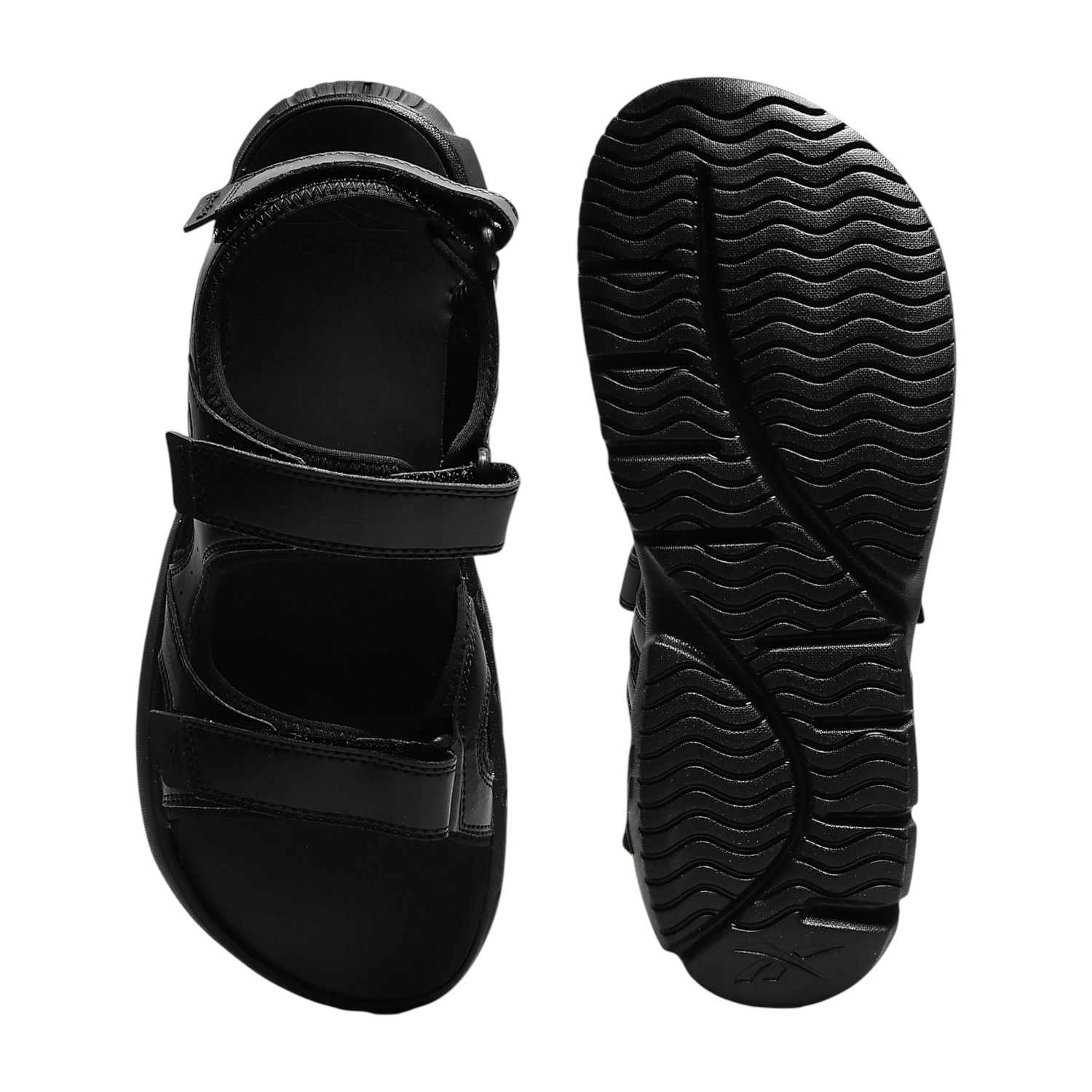 Men Black Eros Sandal - Men Black Sandals & Slippers