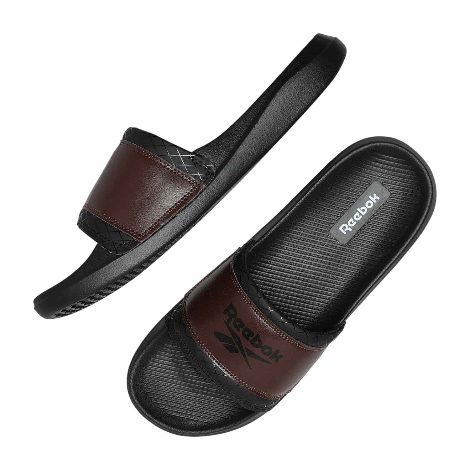 Men Grey Sandals & Slippers
