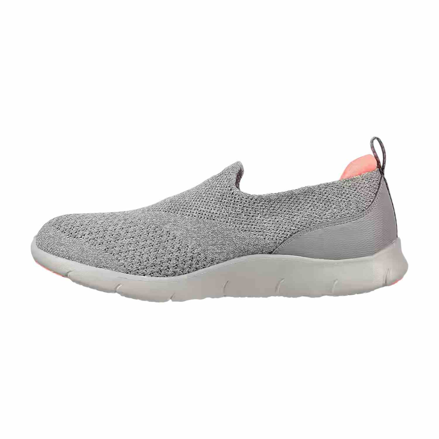 Grey Women Arch Fit Refine - Don'T Go Slip On Sneakers