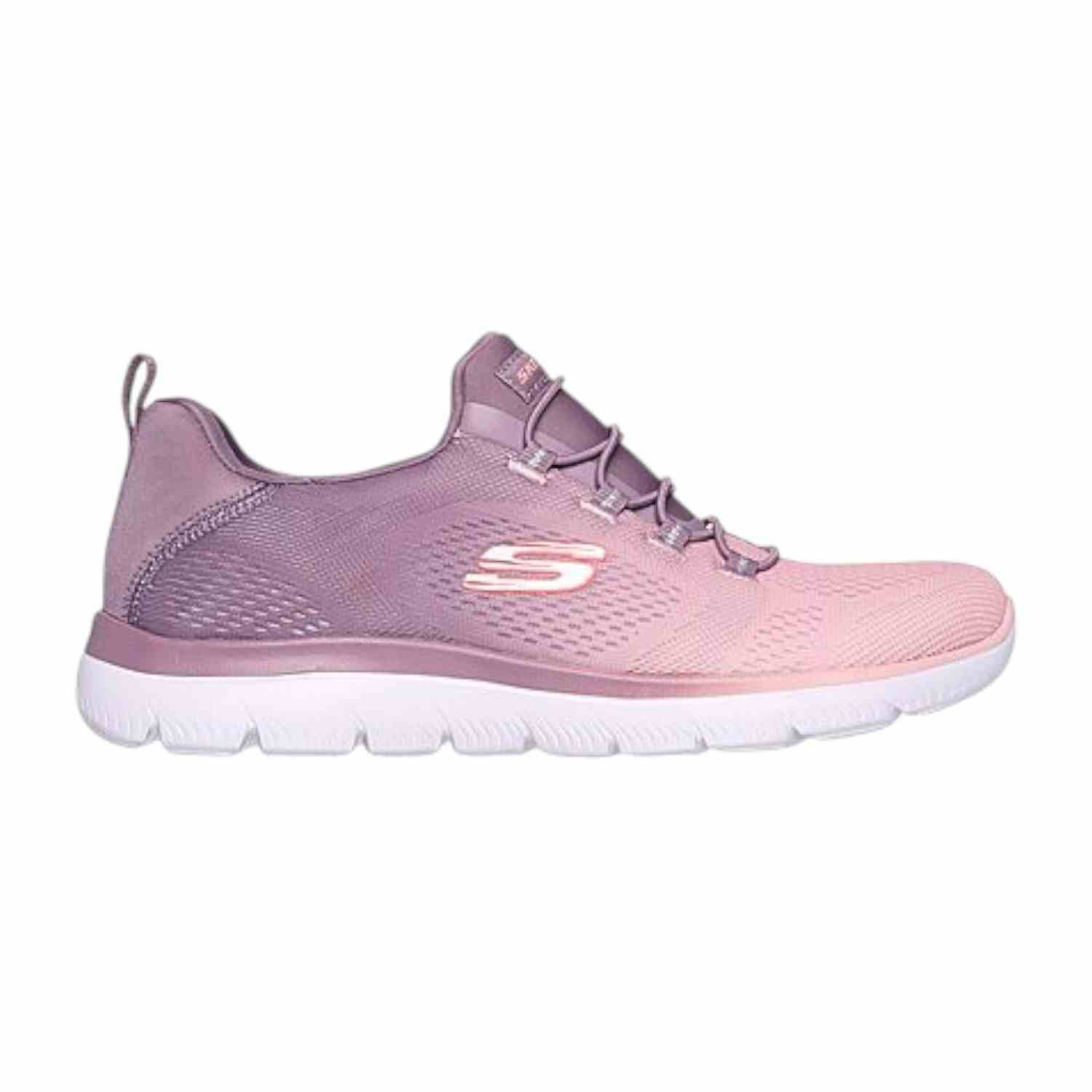 Skechers Light-Mauve Women Summits-Bright Charmer Running Shoes