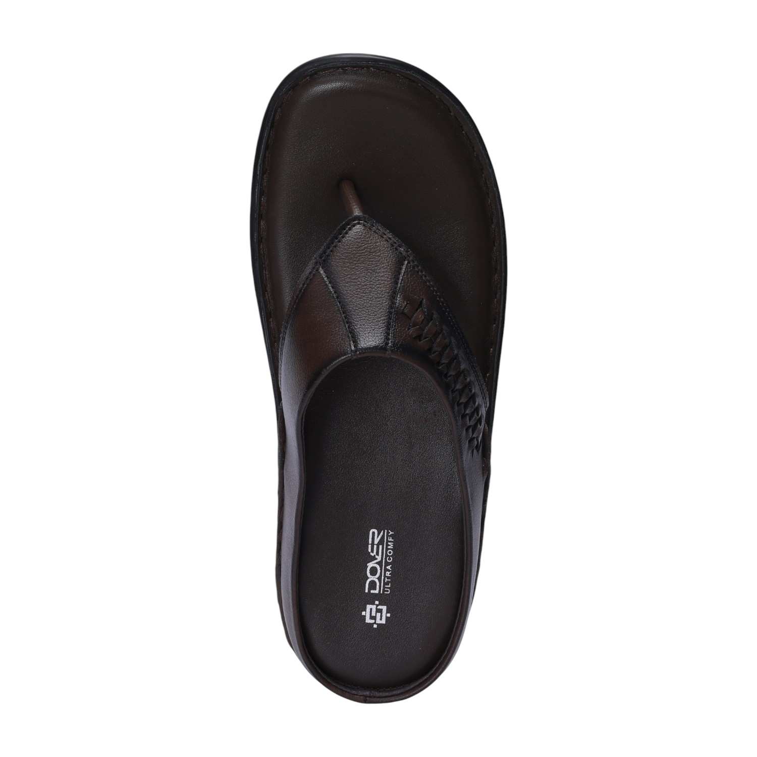 Men Brown Comfort Chappals