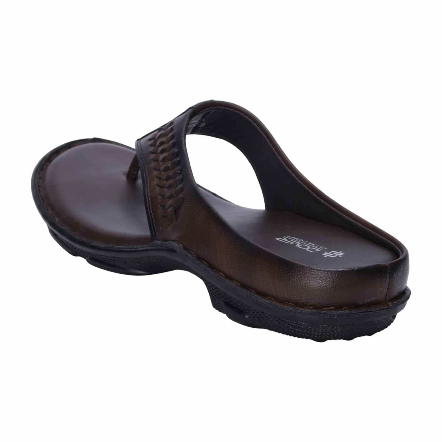 Men Brown Comfort Chappals