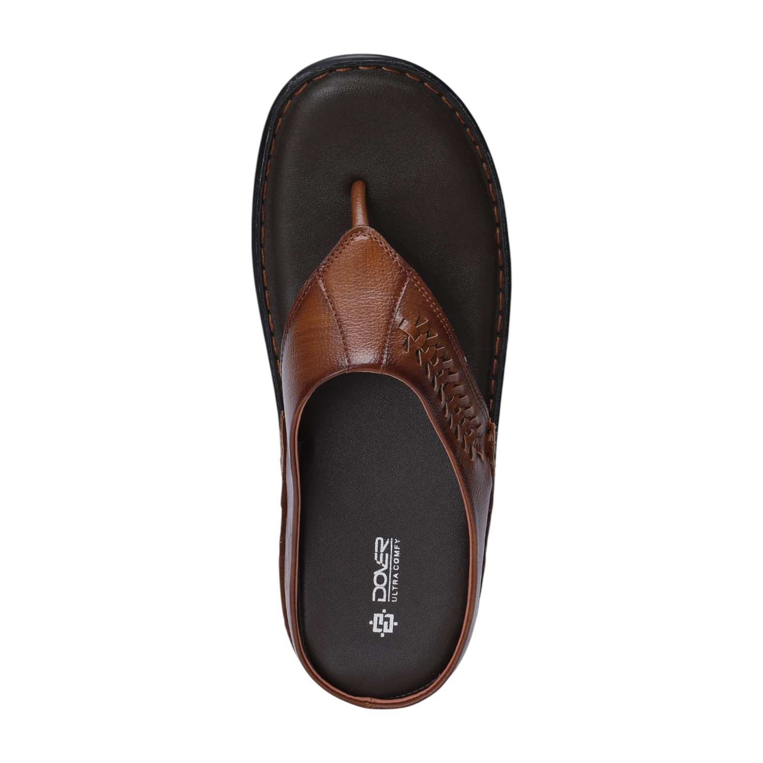 Men Tan Comfort Chappals