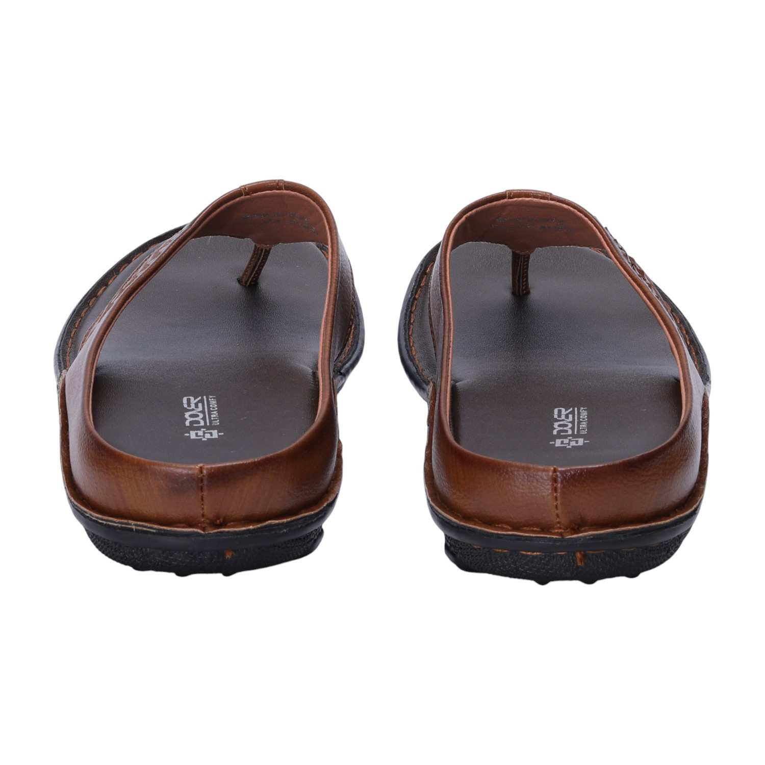 Men Tan Comfort Chappals