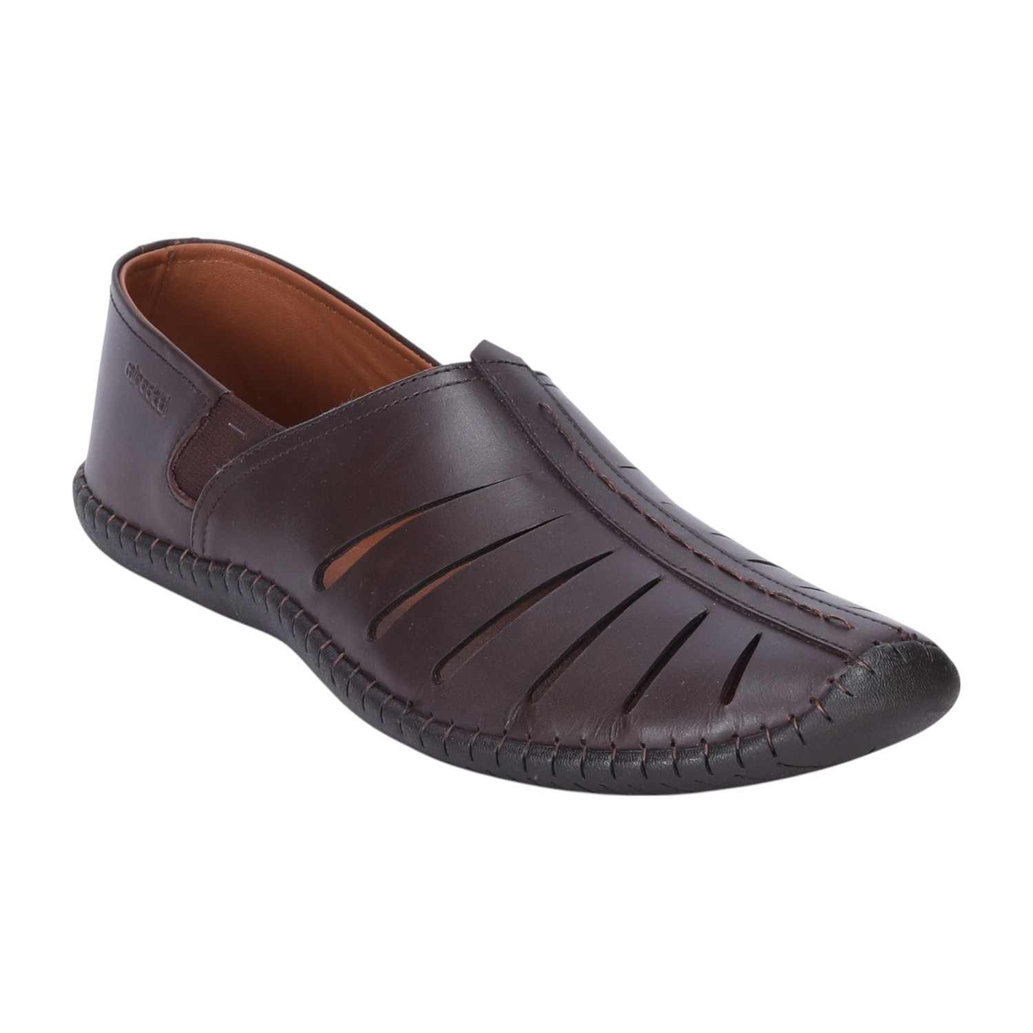 Men Brown Casual Slip-ons
