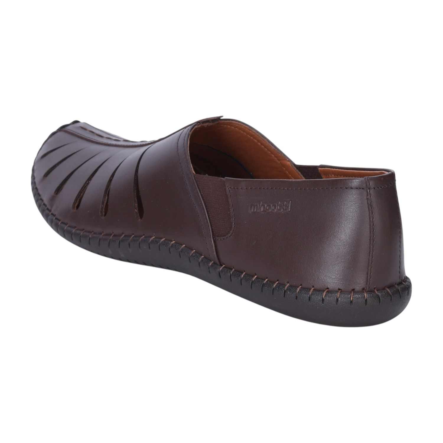 Men Brown Casual Slip-ons