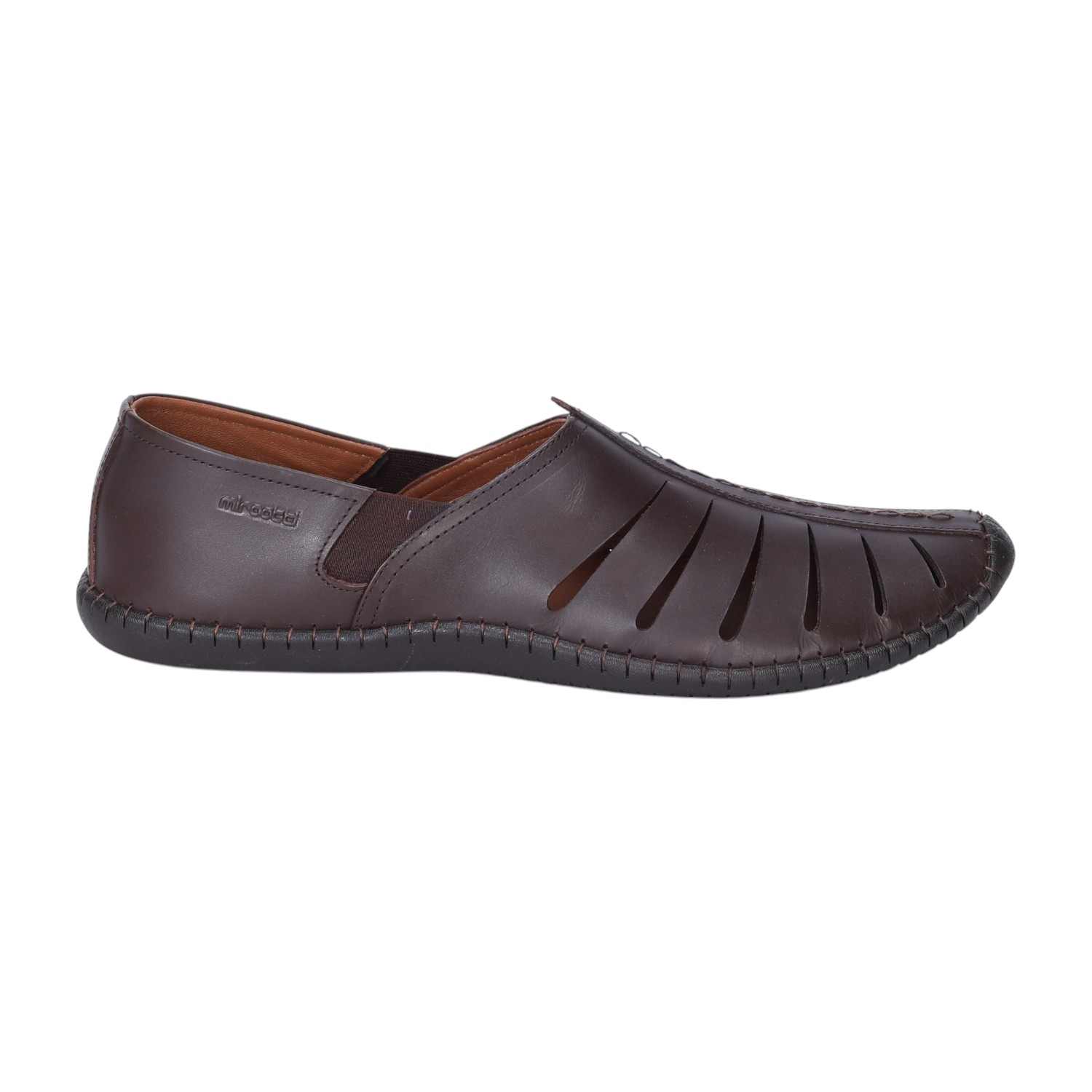 Men Brown Casual Slip-ons