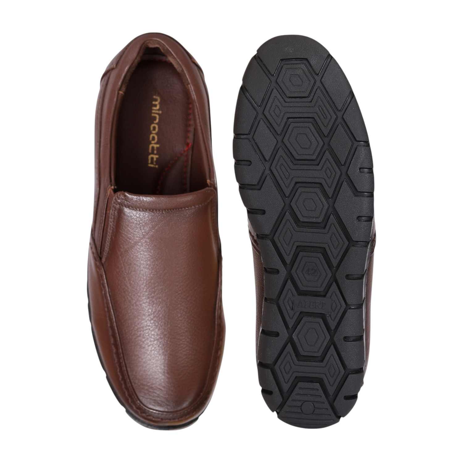 Men Brown Slip-on Loafer