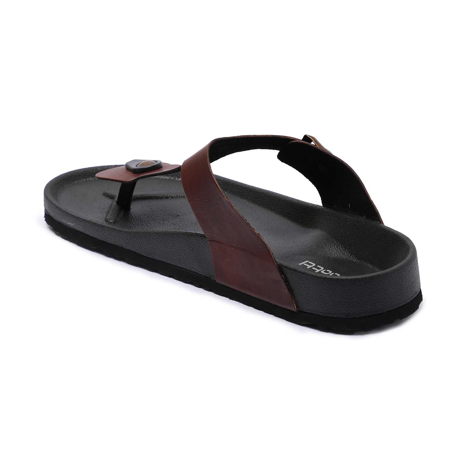 Pine Casual T-Strap chappal with Buckle For Men