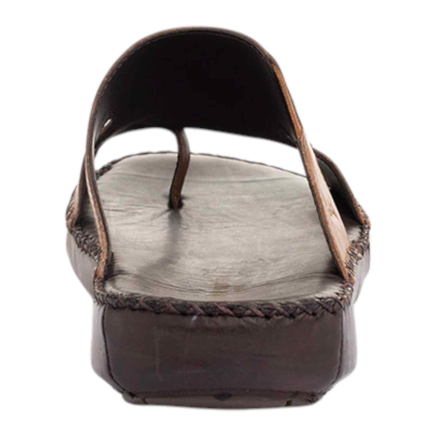 Mens Leather slipper Tan