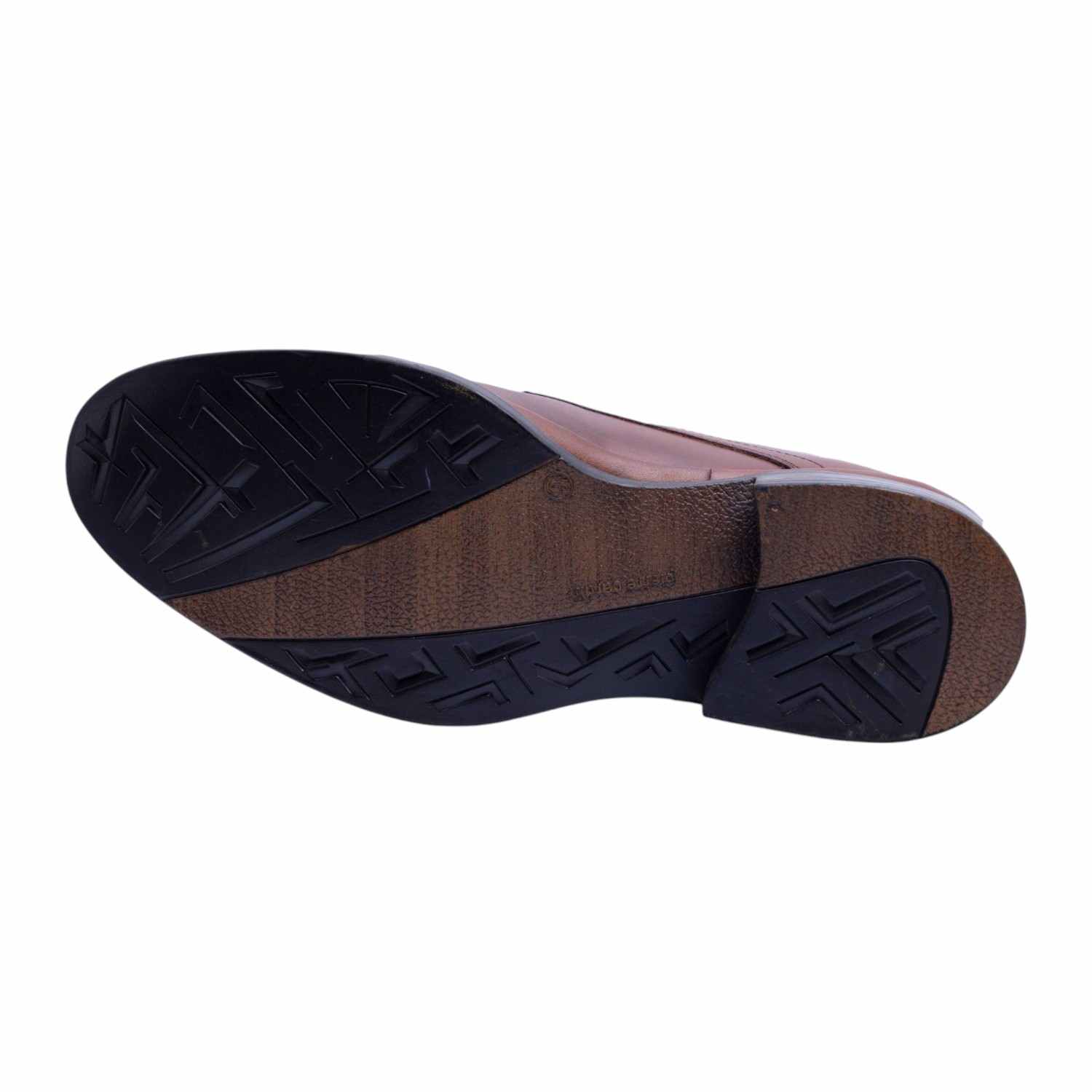 Mens Shoe Formal Laceup Cognac