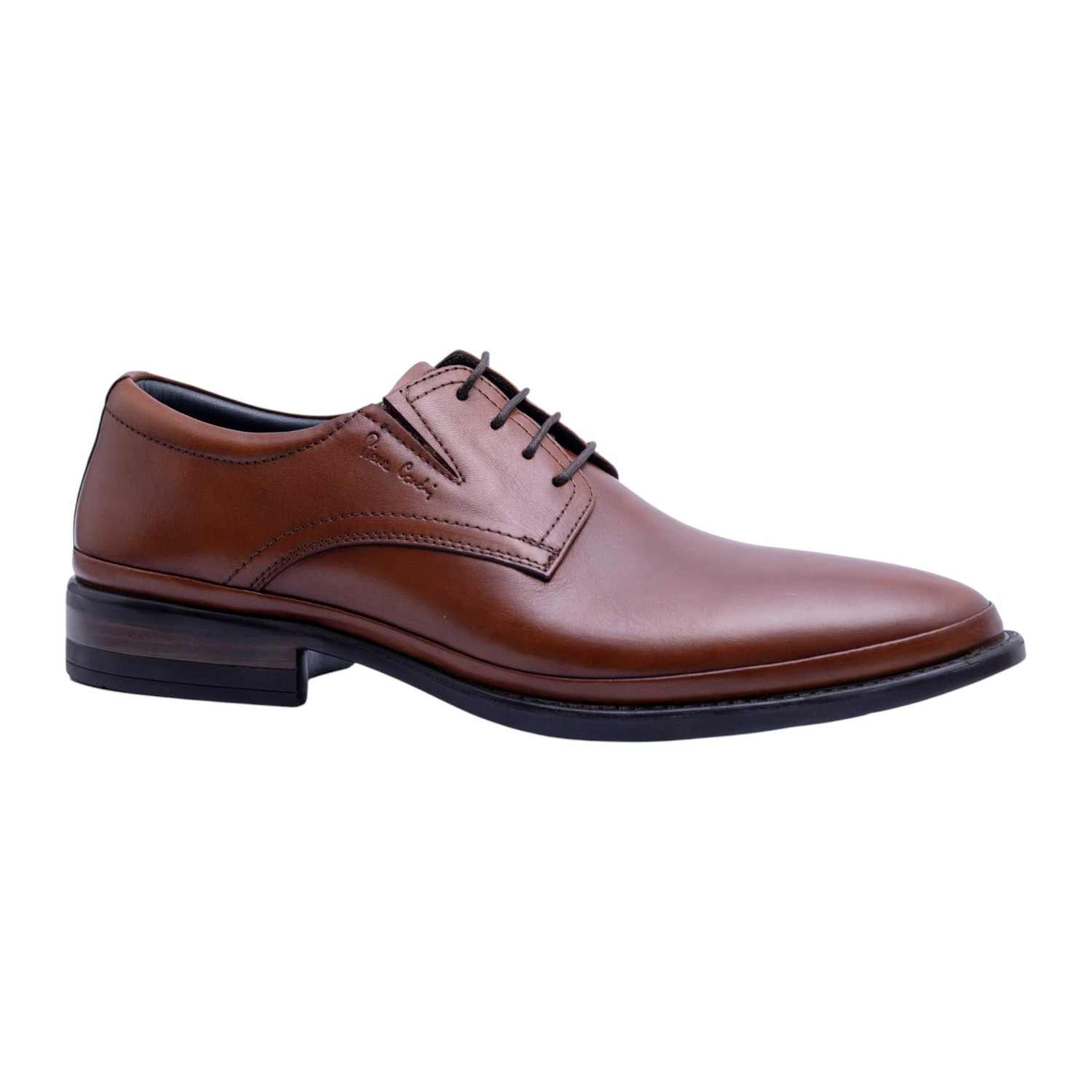 Mens Shoe Formal Laceup Cognac
