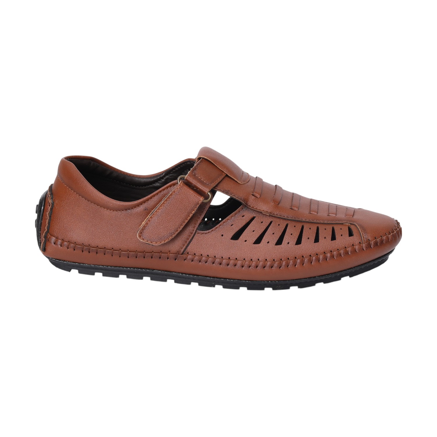 Men Tan Comfort Sandals