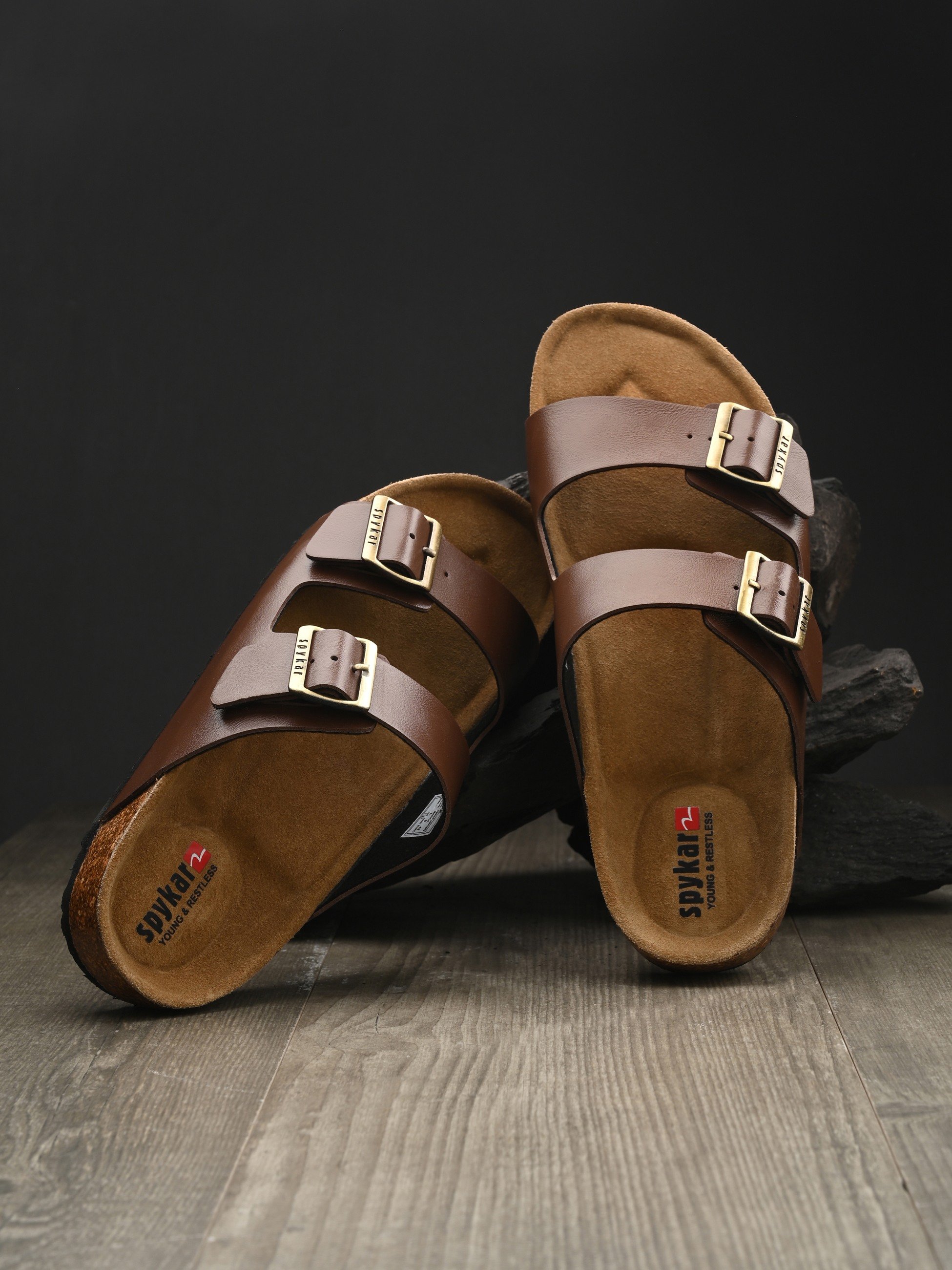 Guido Men Mocha Comfort Sandals