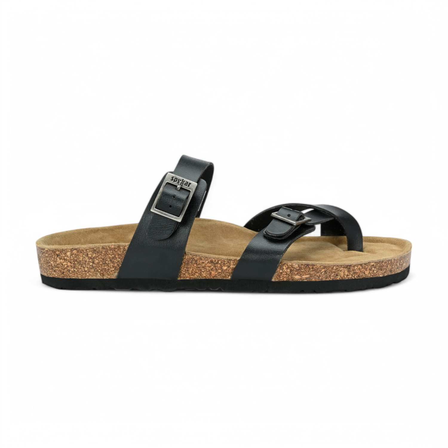 Gio Men Black Comfort Sandals