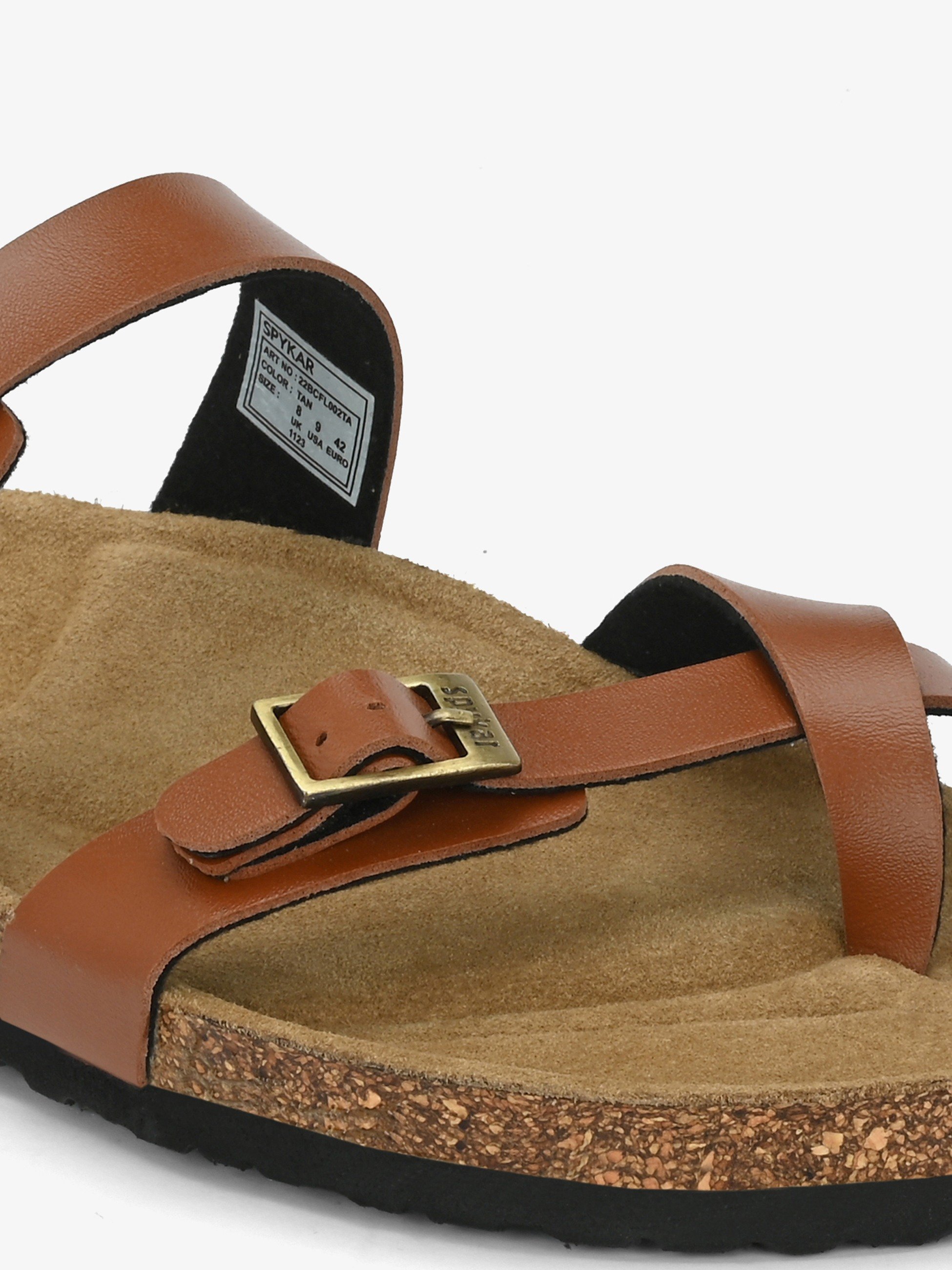 Gio Men Tan Comfort Sandals