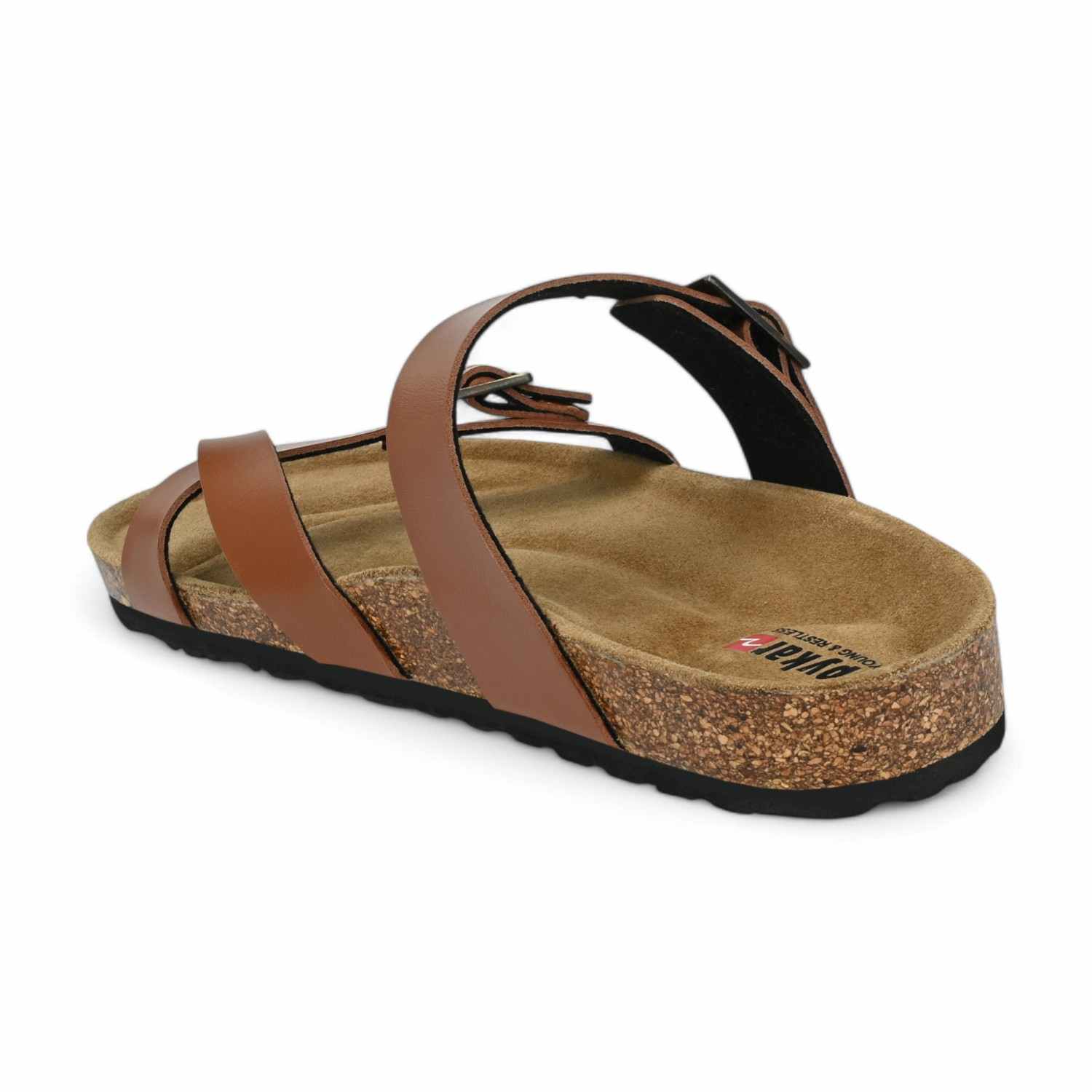 Gio Men Tan Comfort Sandals