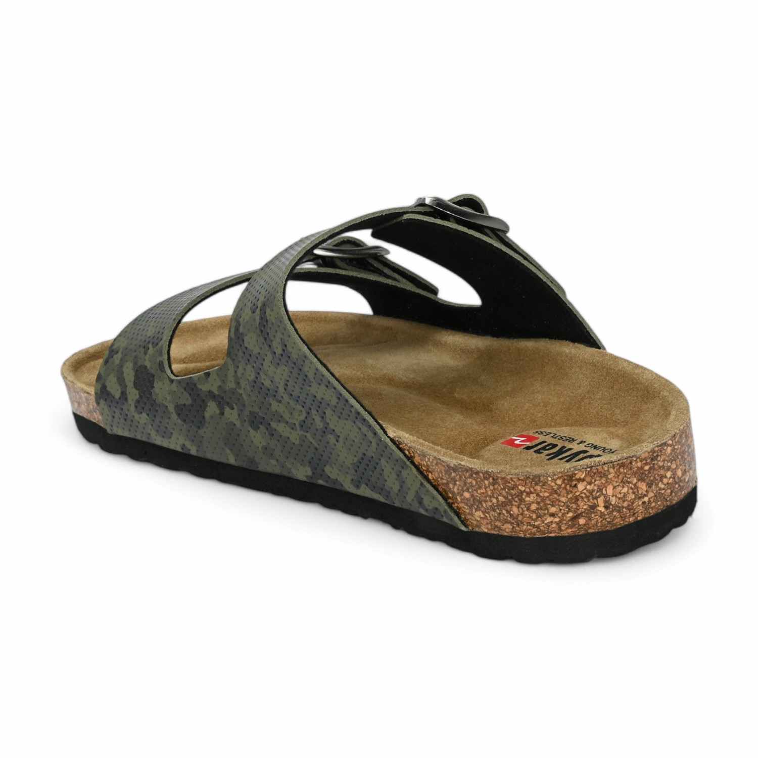Hort Men Olive Comfort Sandals