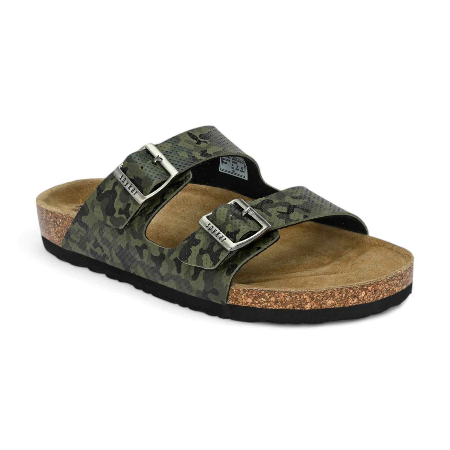 Hort Men Olive Comfort Sandals