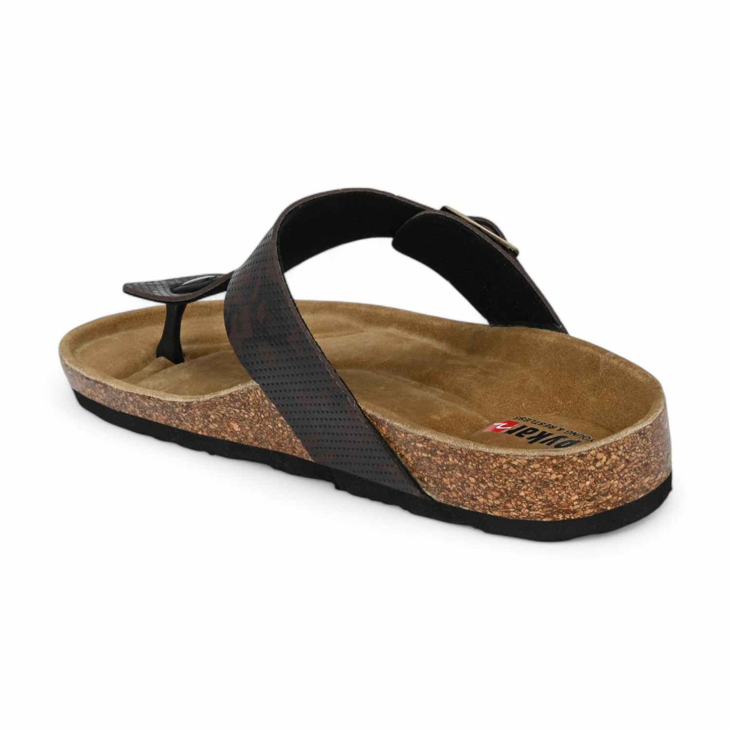 Tino Men Brown Comfort Sandals