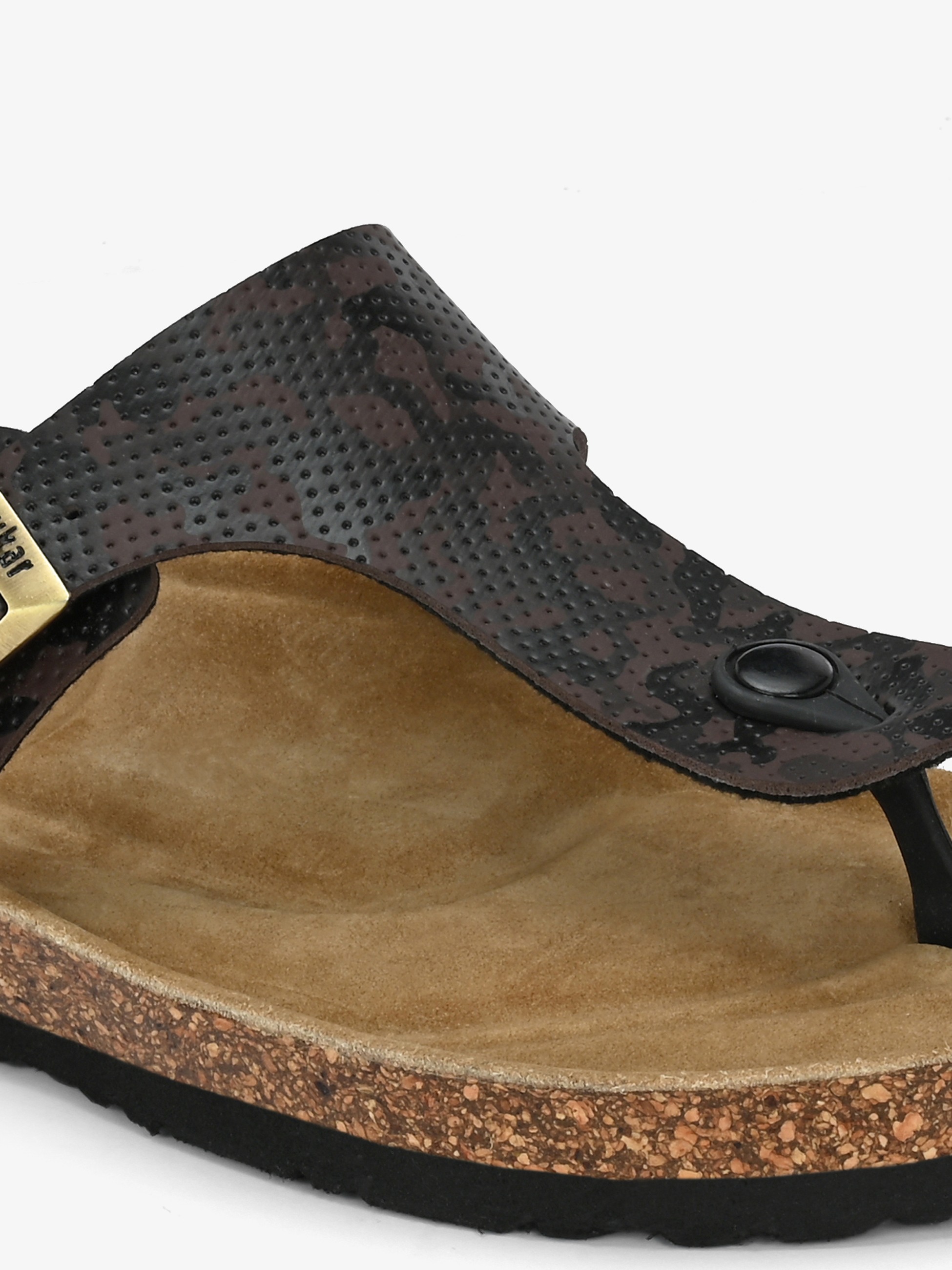 Tino Men Brown Comfort Sandals