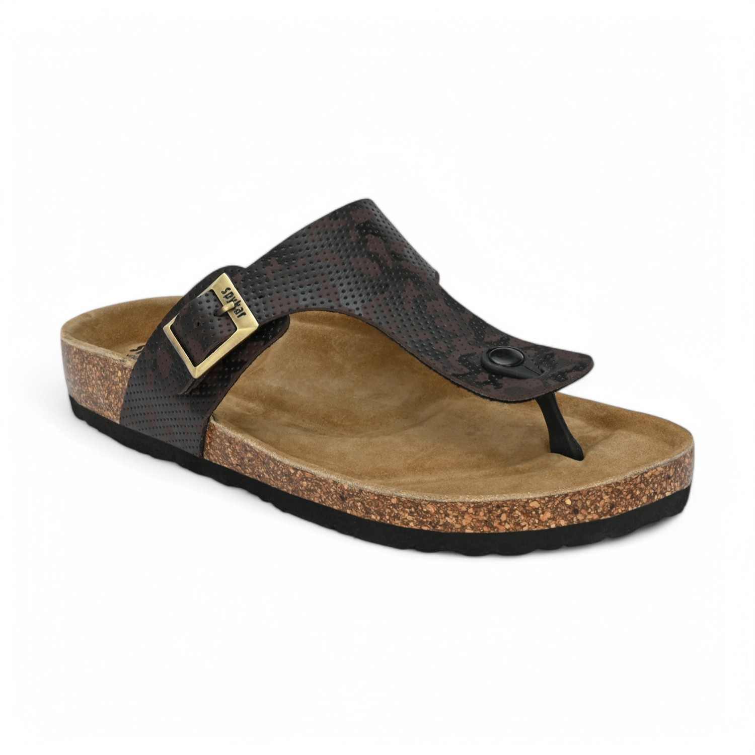 Tino Men Brown Comfort Sandals