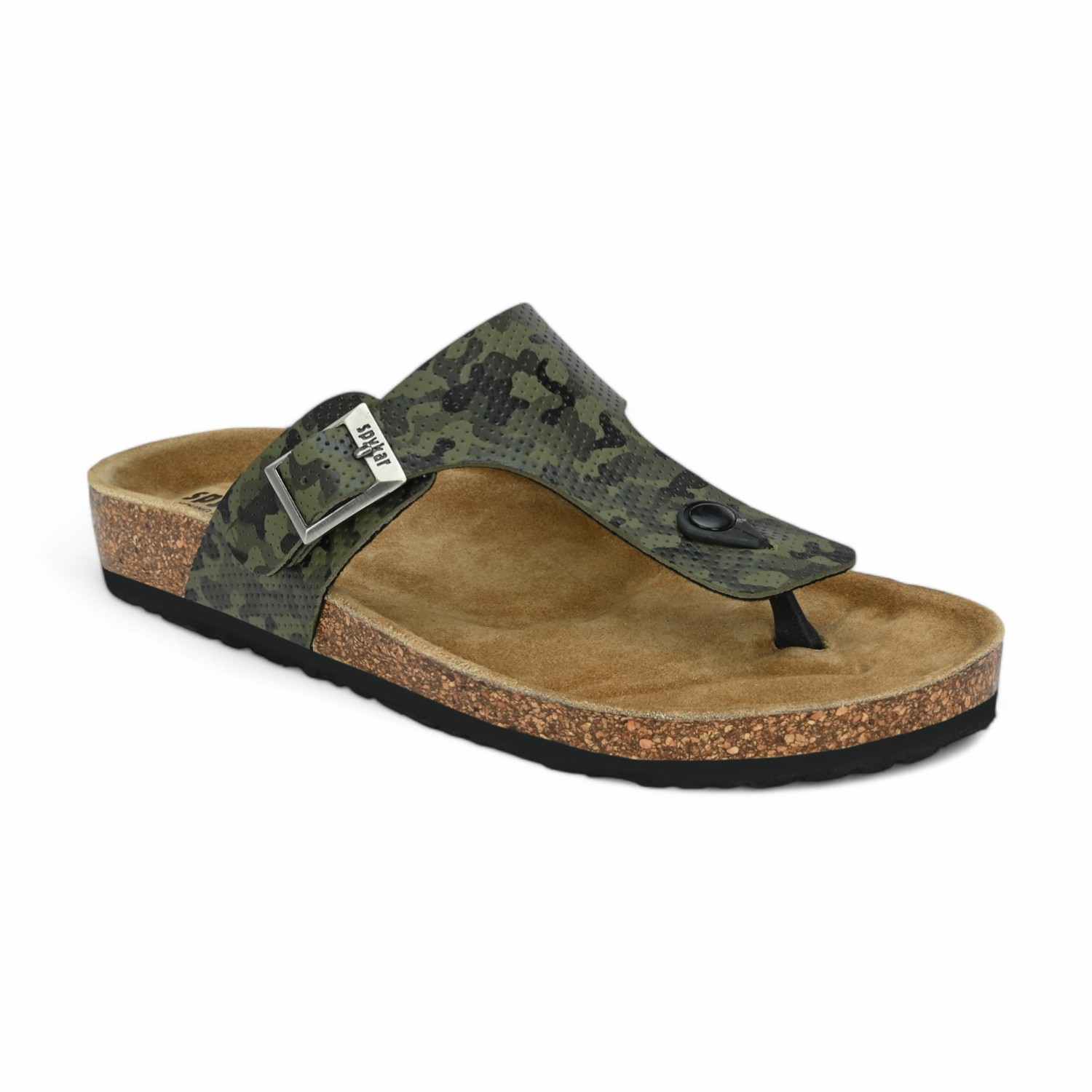 Tino Men Olive Comfort Sandals
