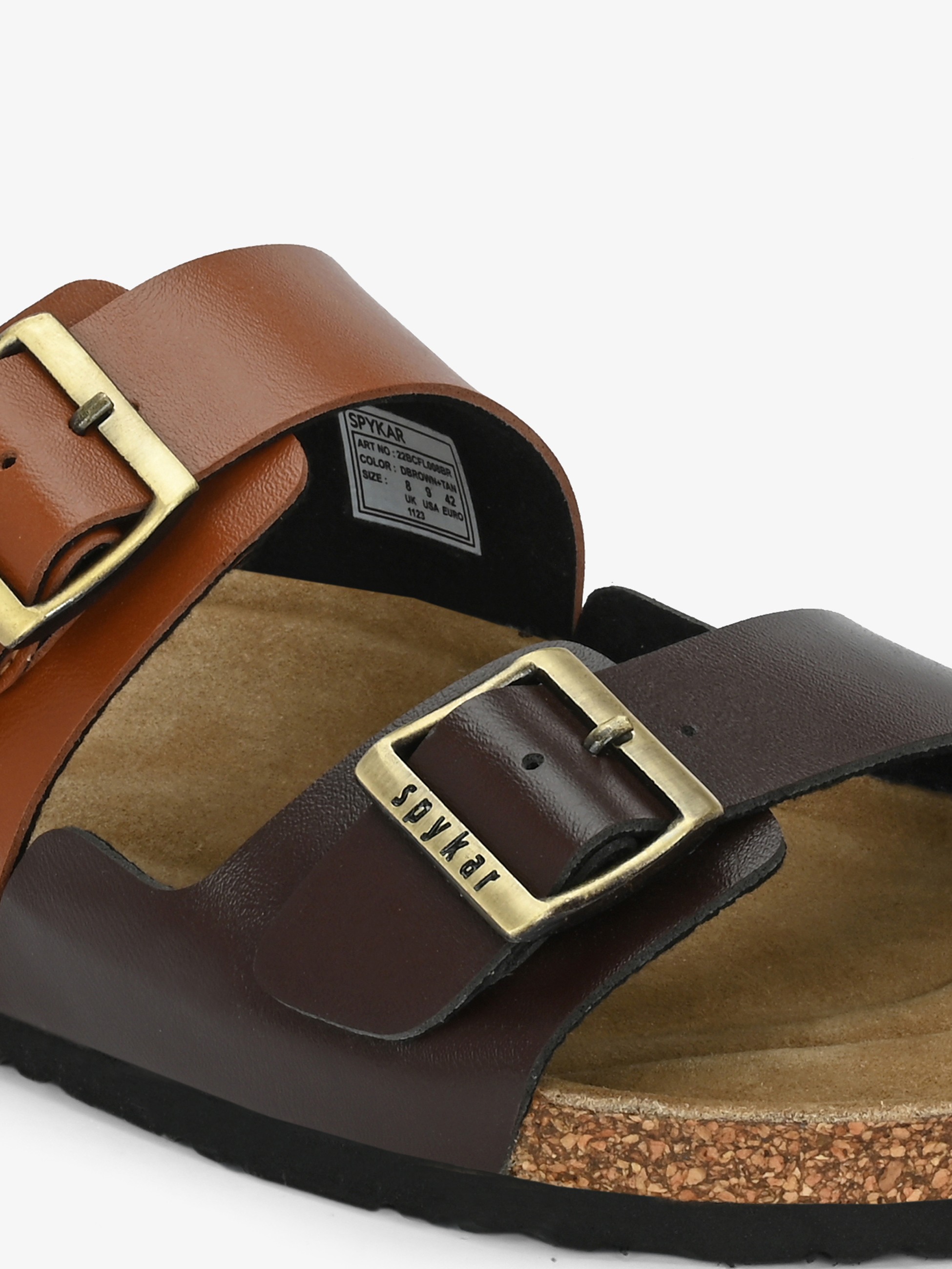 Rodol Men Brown-Tan Comfort Sandals