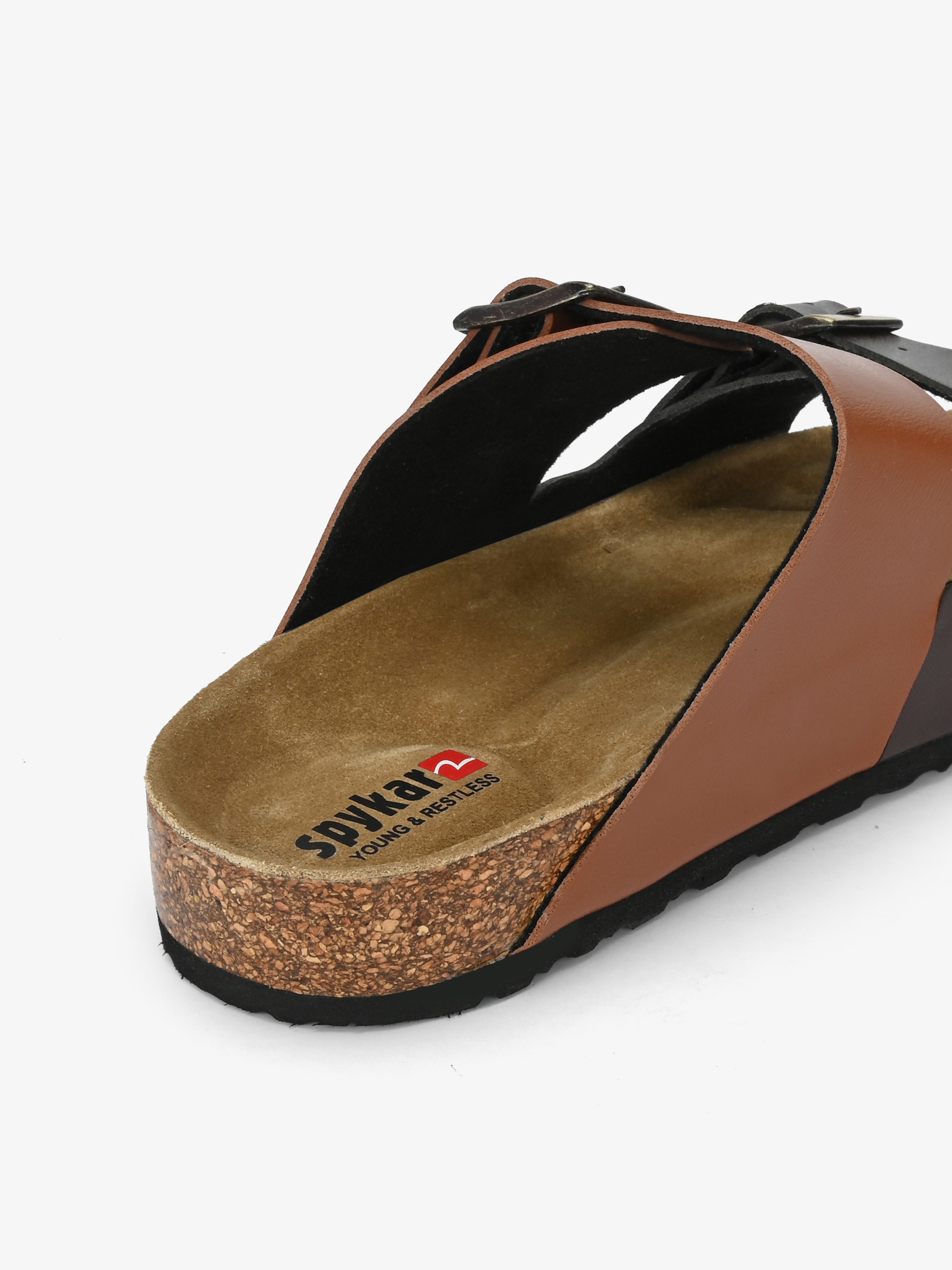 Rodol Men Brown-Tan Comfort Sandals