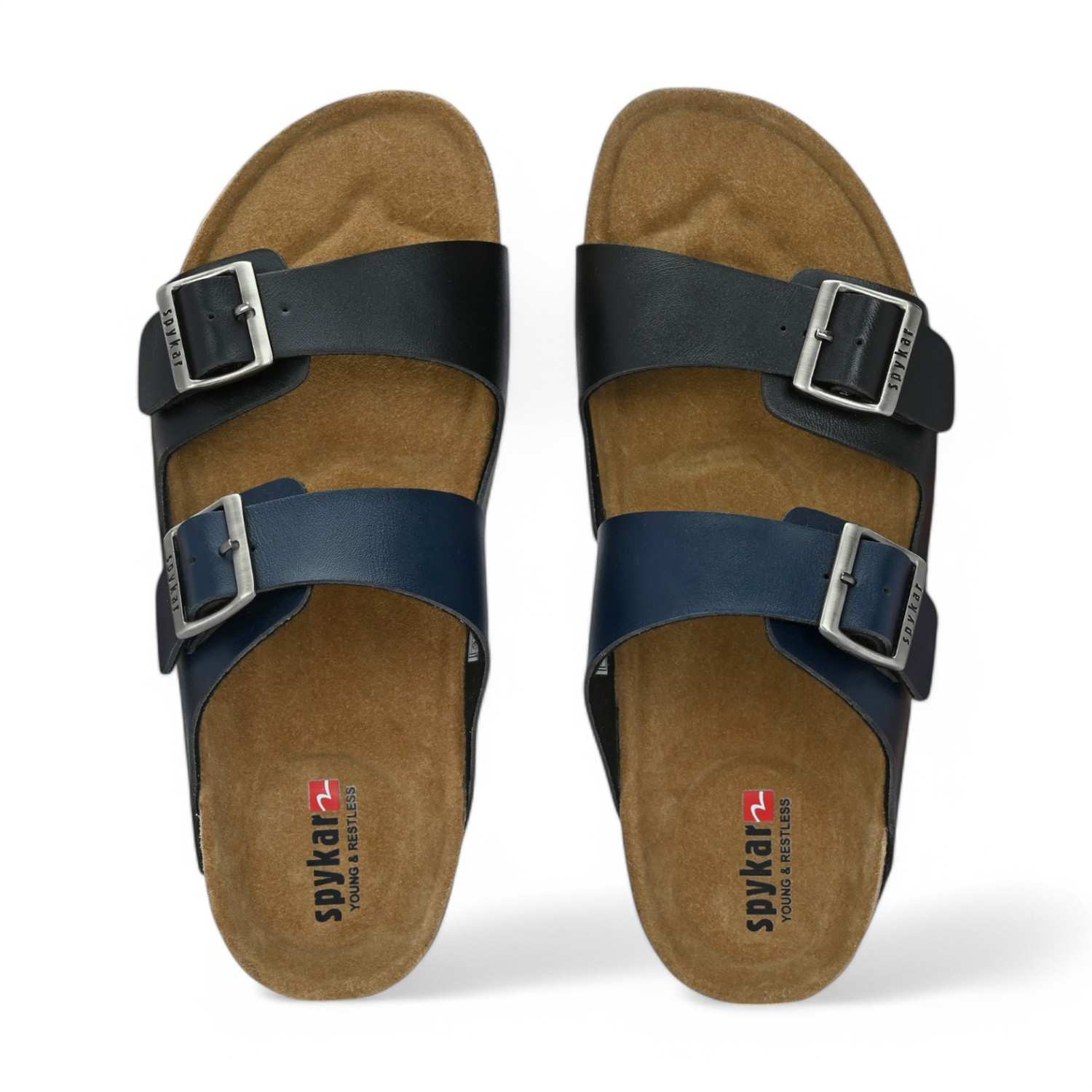Rodol Men Black-Navy Comfort Sandals