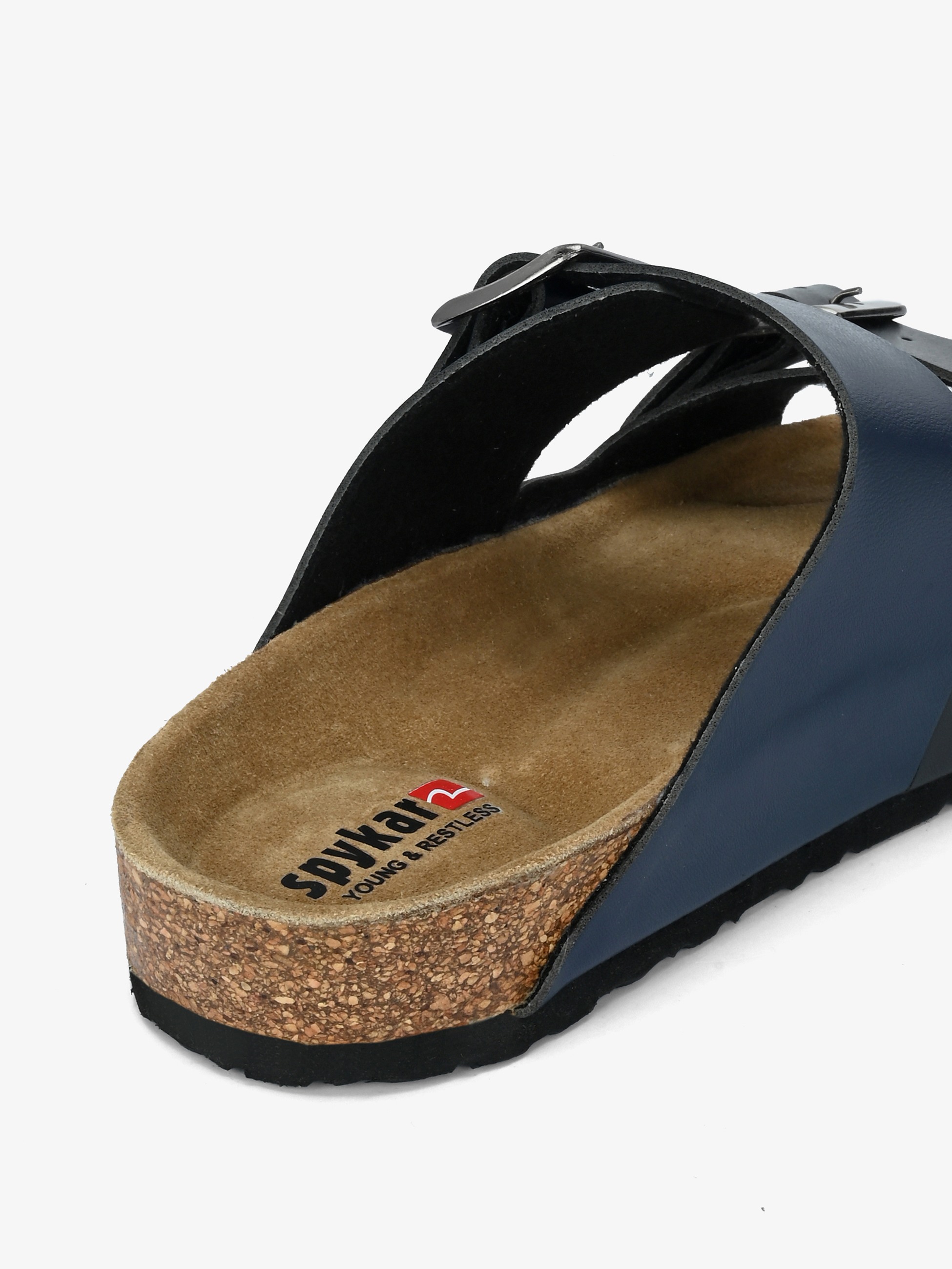 Rodol Men Black-Navy Comfort Sandals