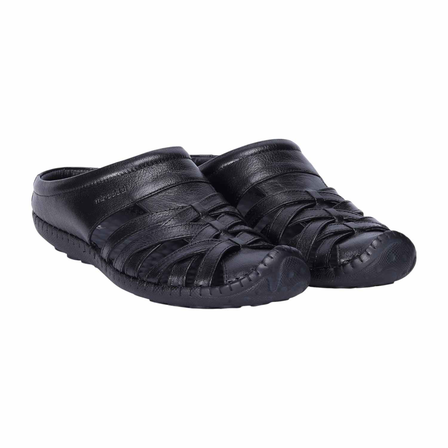 Men Black Formal Mules