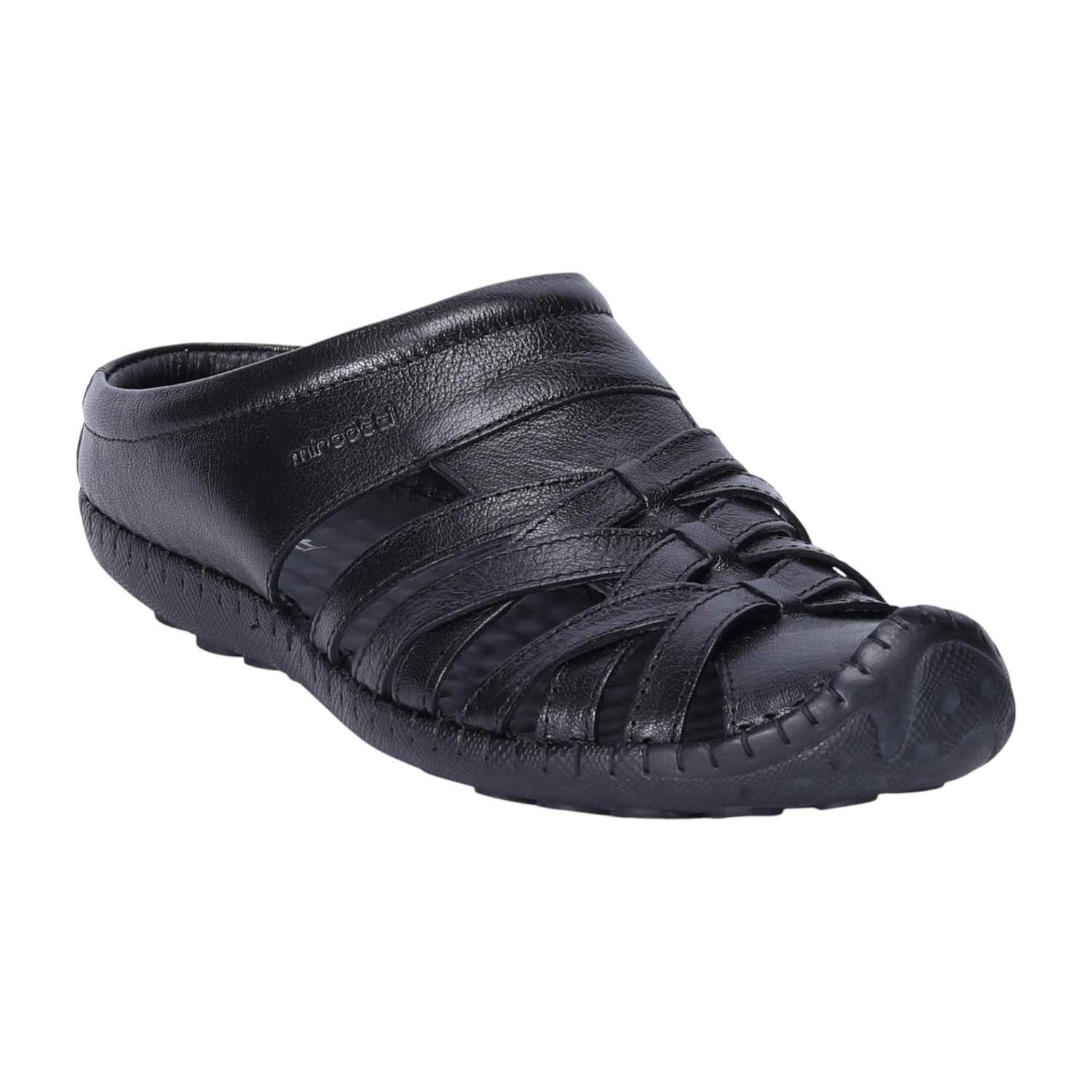 Men Black Formal Mules
