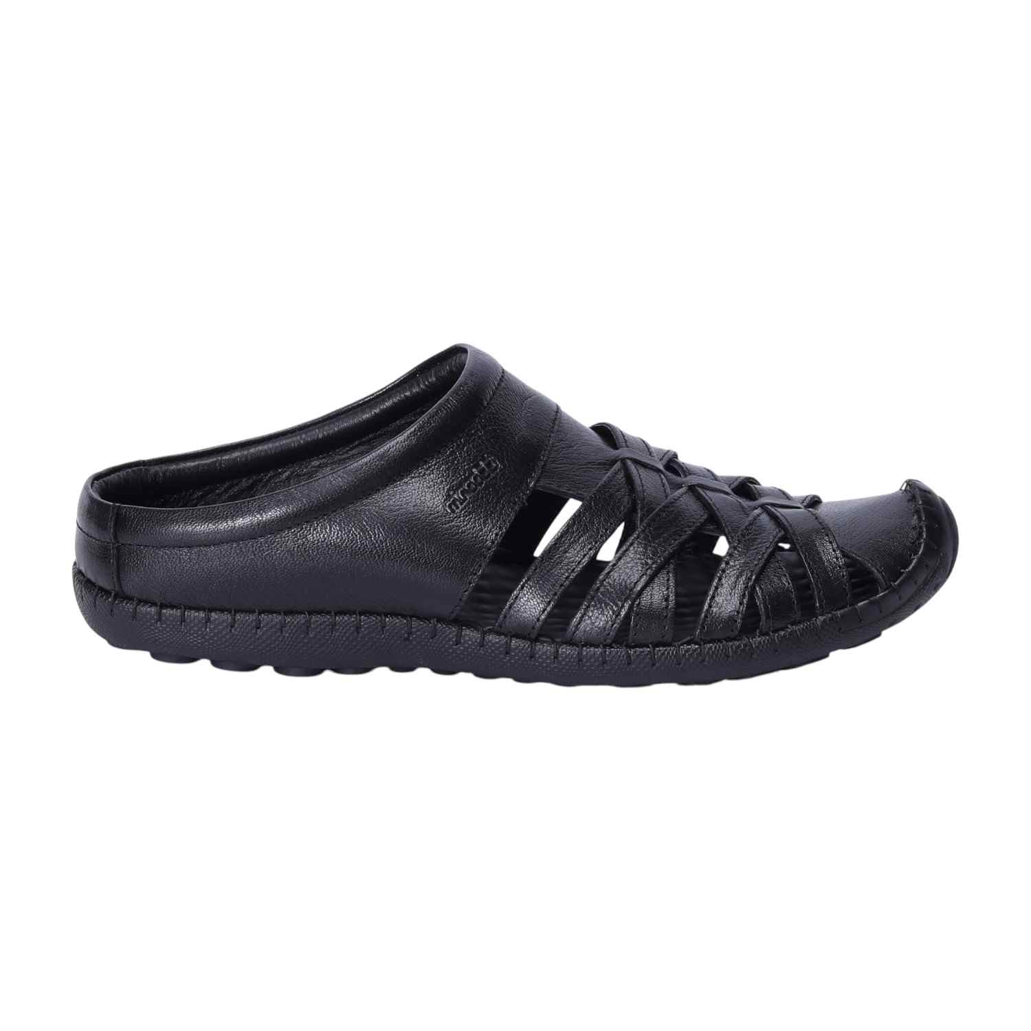 Men Black Formal Mules