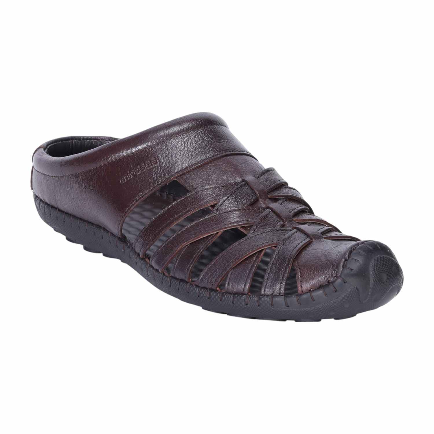 Men Browm Formal Mules