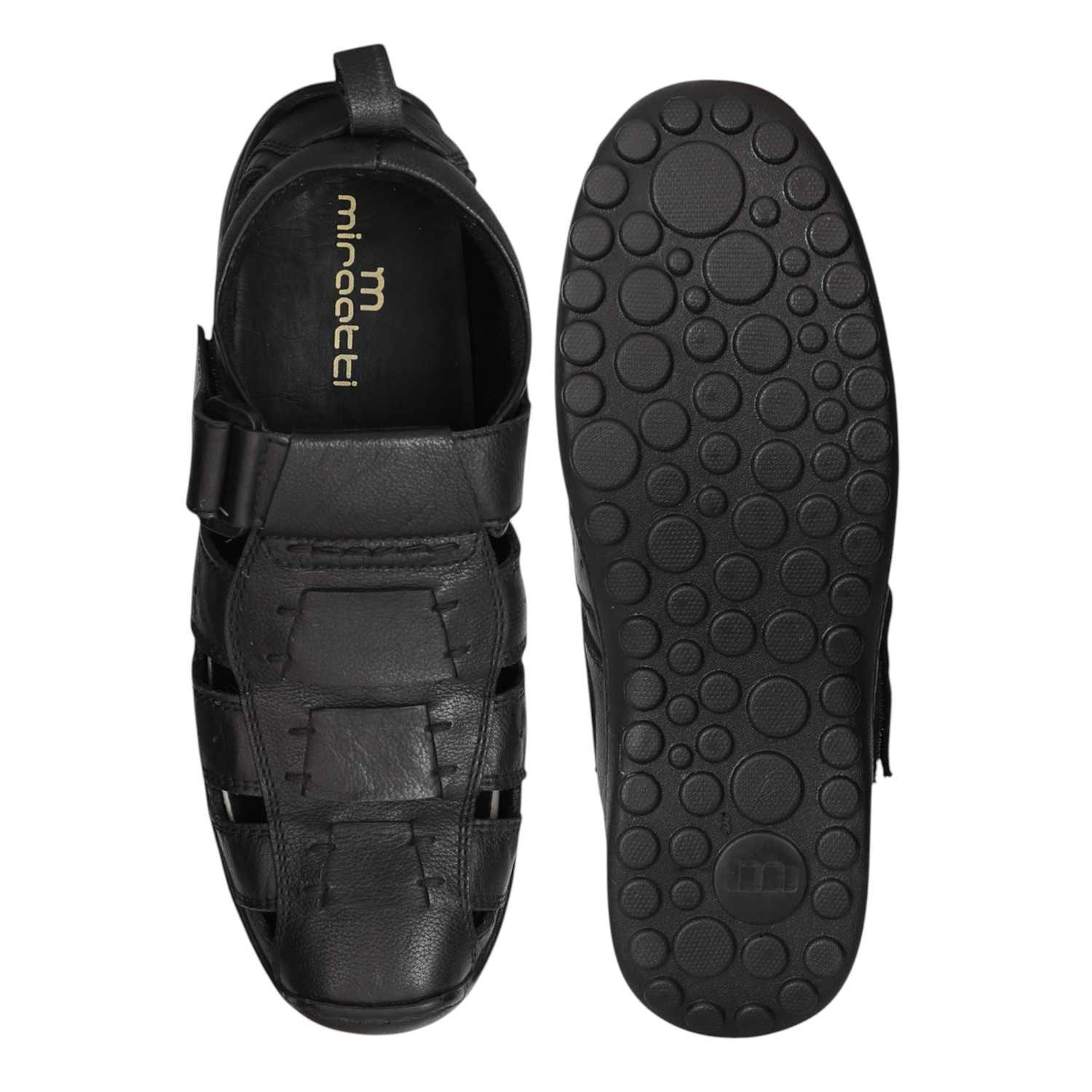 Men Brown Trek Sandals