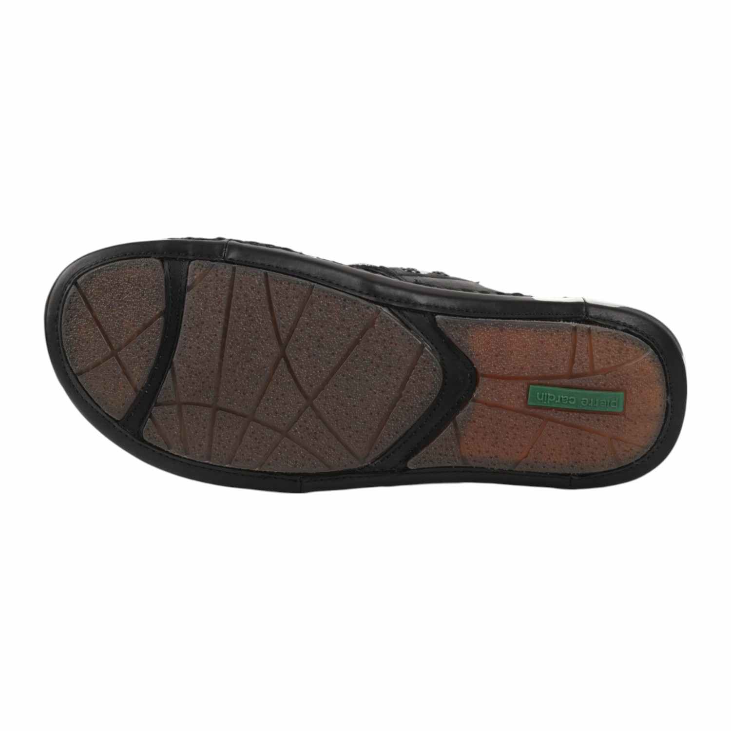Mens Leather slipper Black