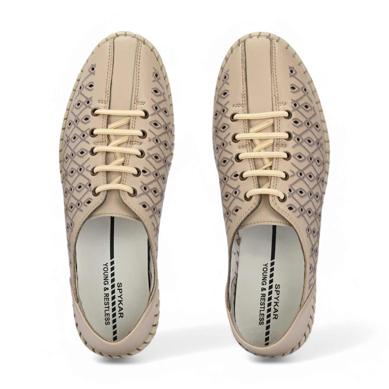 Natalie Womens Beige Casual Shoe