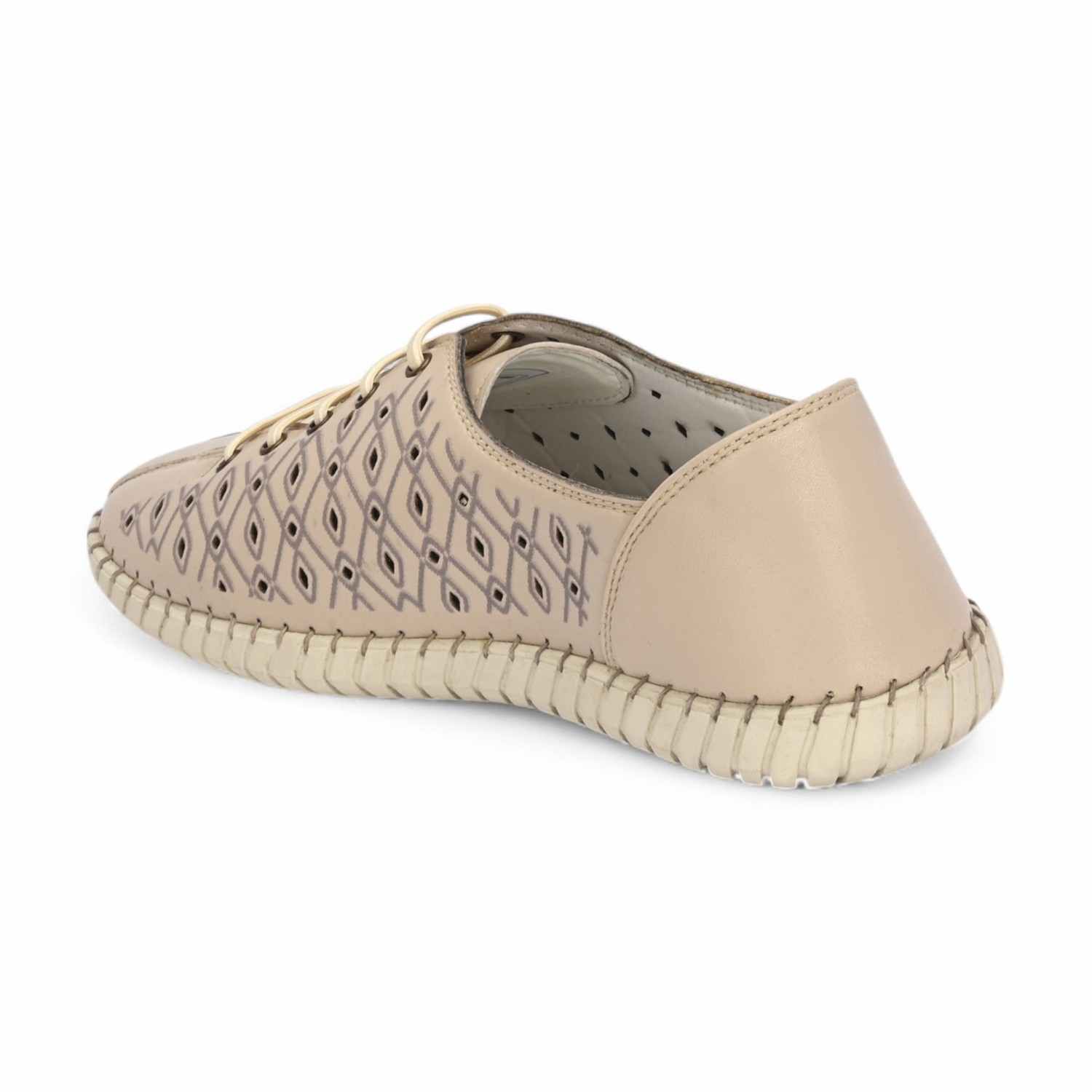Natalie Womens Beige Casual Shoe