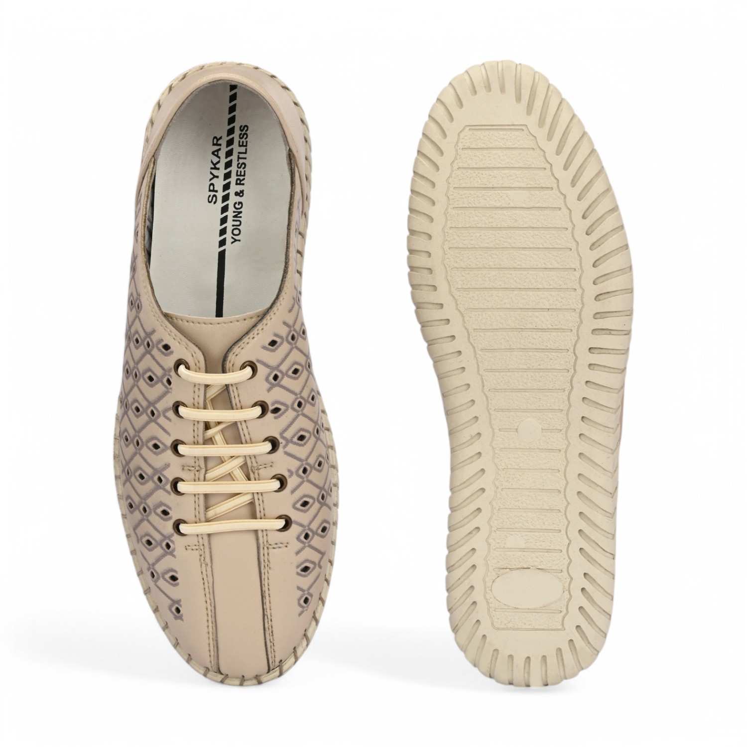 Natalie Womens Beige Casual Shoe