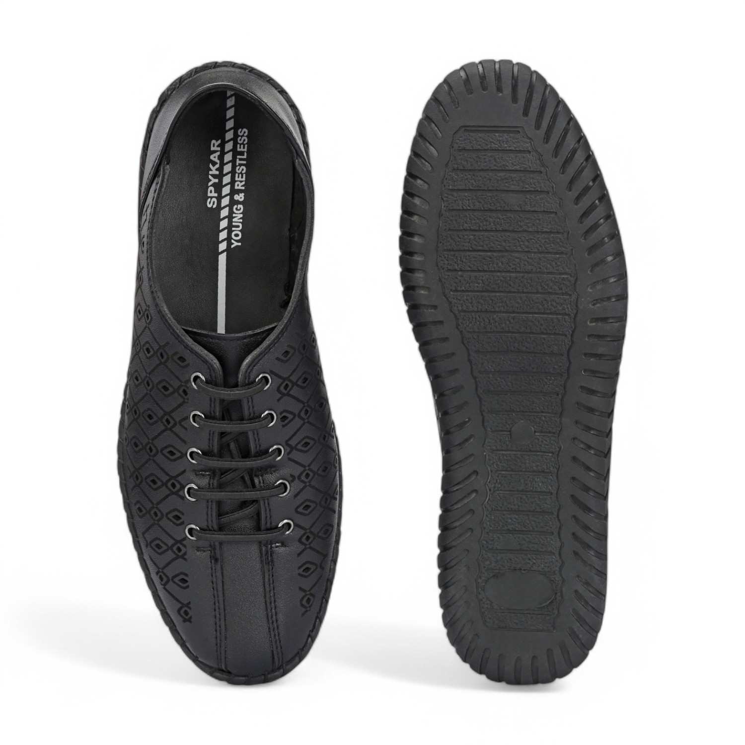 Natalie Womens Black Casual Shoe