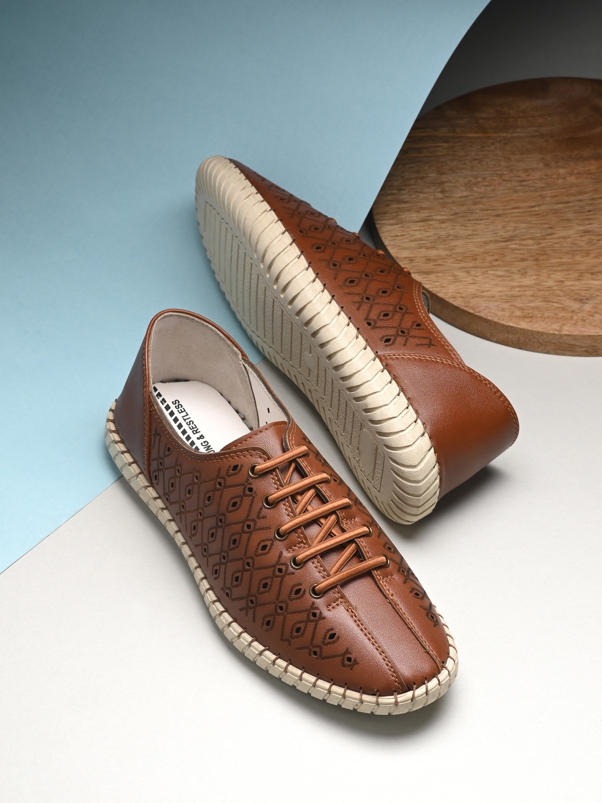 Natalie Womens Tan Casual Shoe
