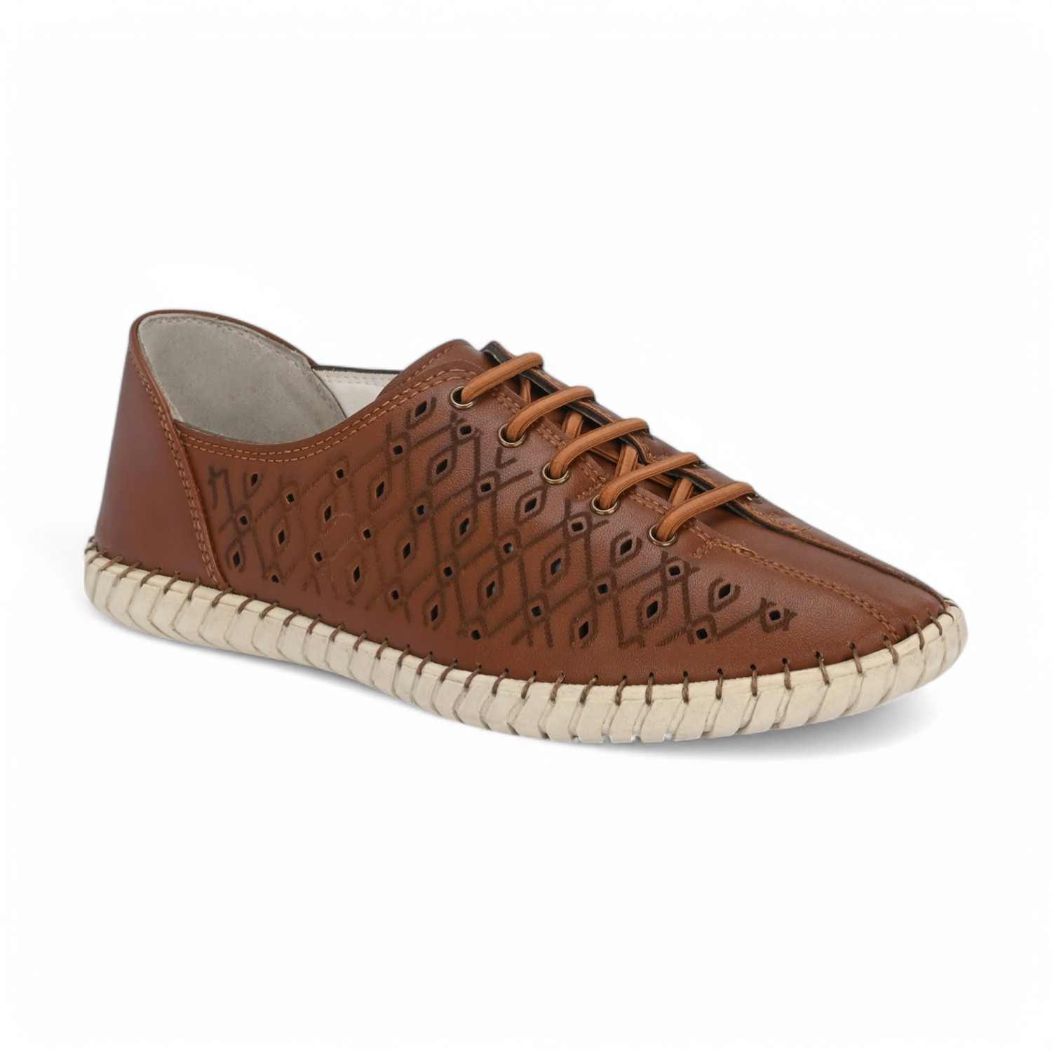 Natalie Womens Tan Casual Shoe